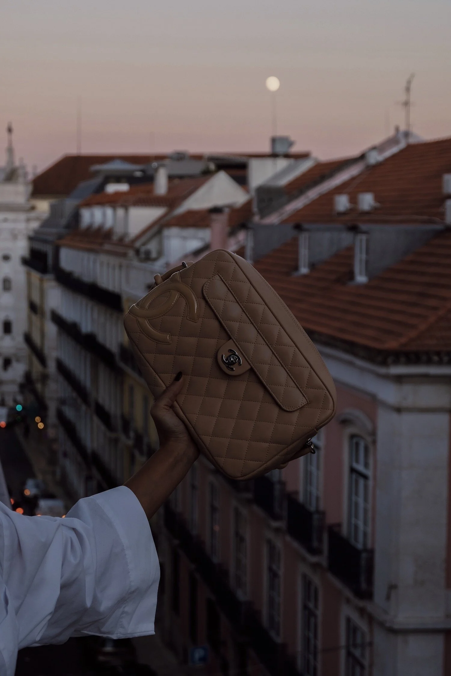 Chanel Cambon Quilted Handbag