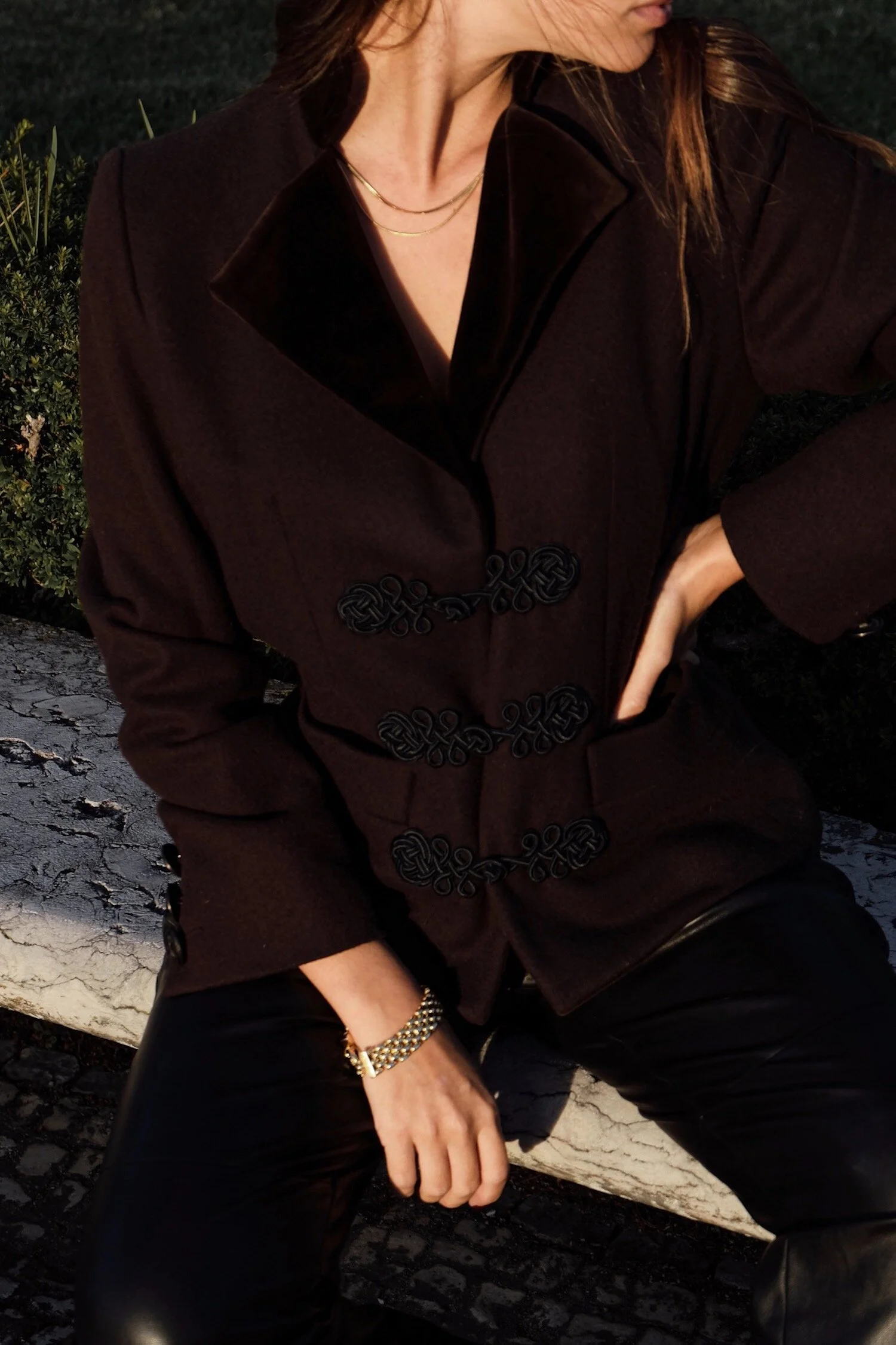 YSL Rive Gauche Vintage Wool Blazer