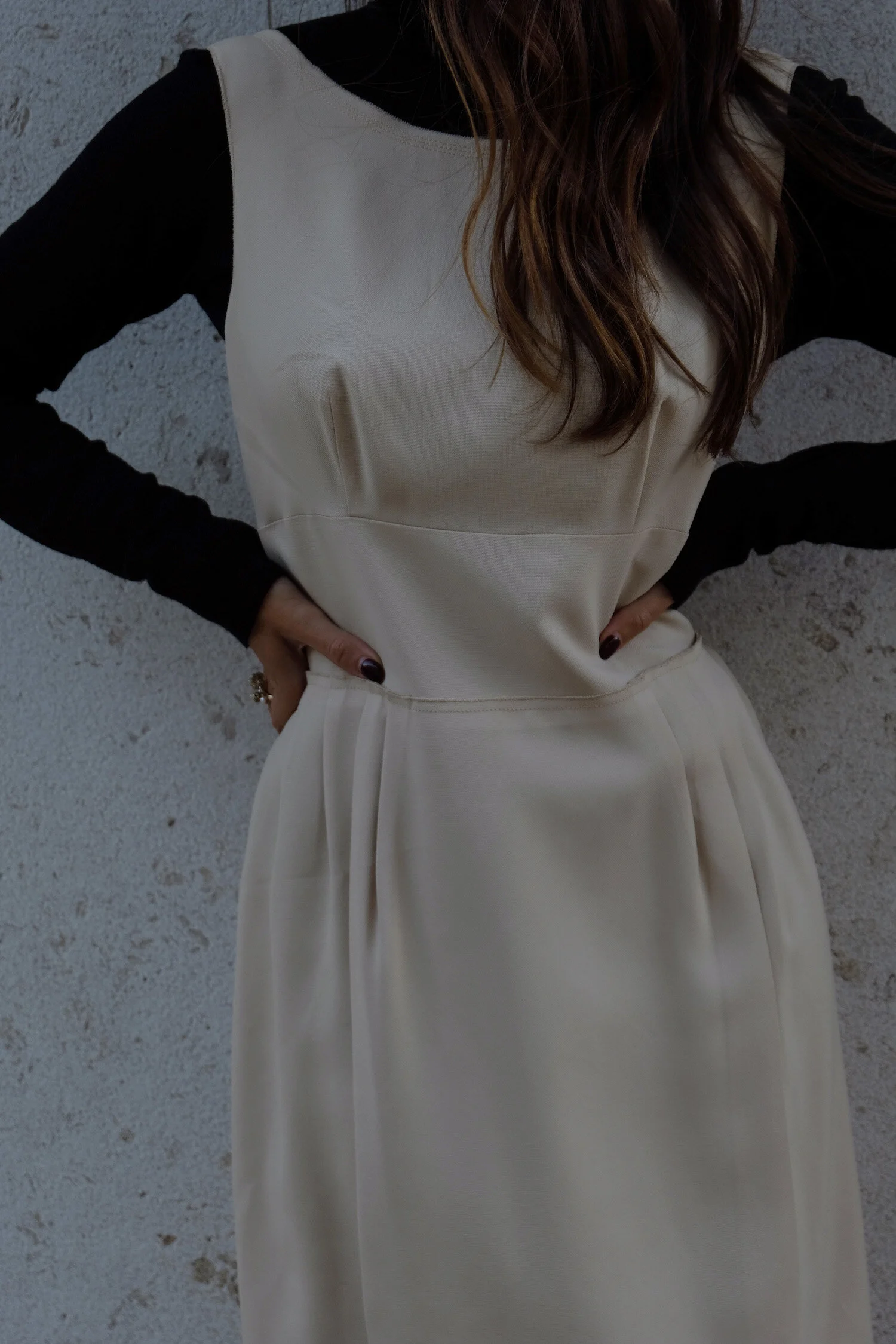 Prada Vintage Open Back Dress