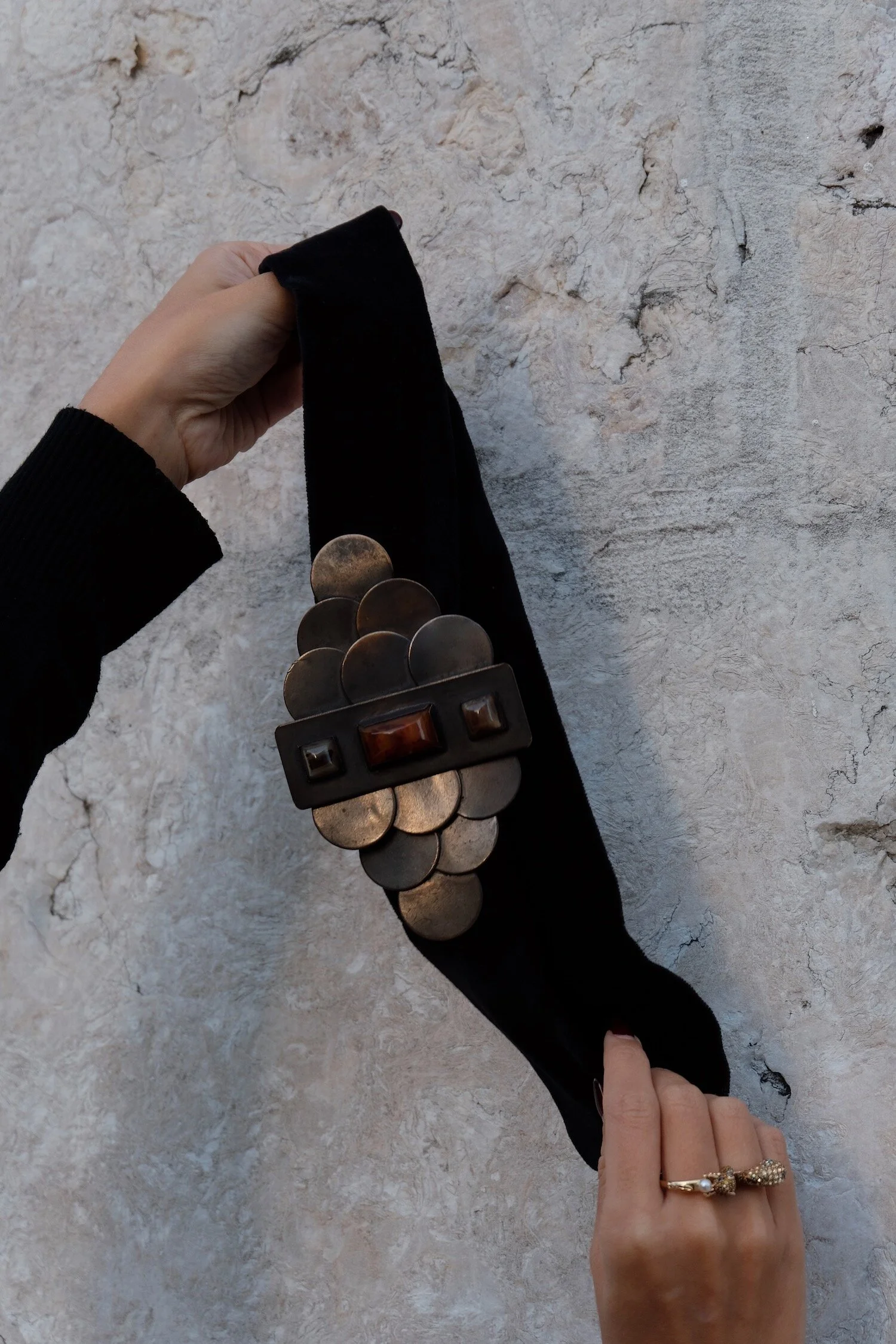 Yves Saint Laurent Vintage Buckle Belt