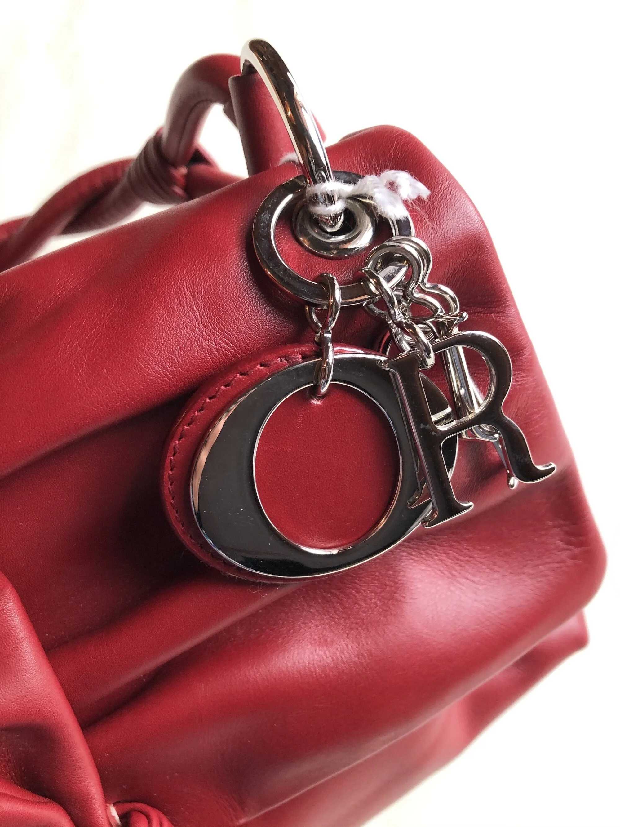 Dior Demi-Lune Red Shoulder Bag