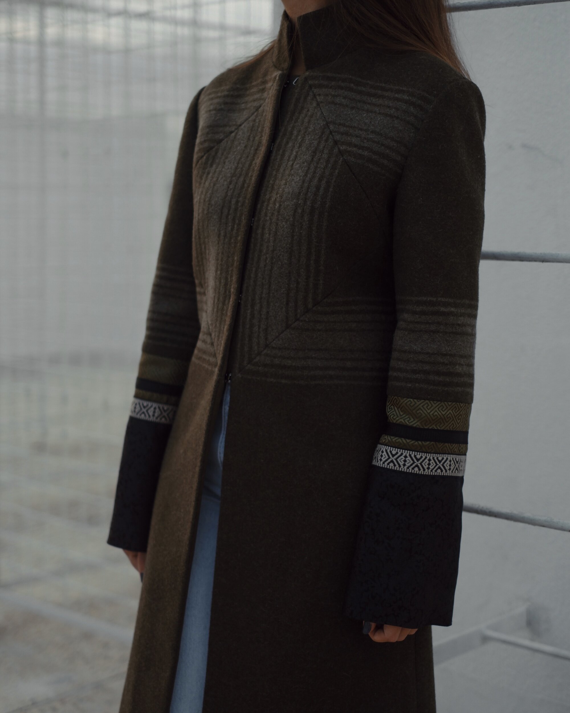 Shanghai Tang Tailored Wool Coat — Mia Luxury Vintage