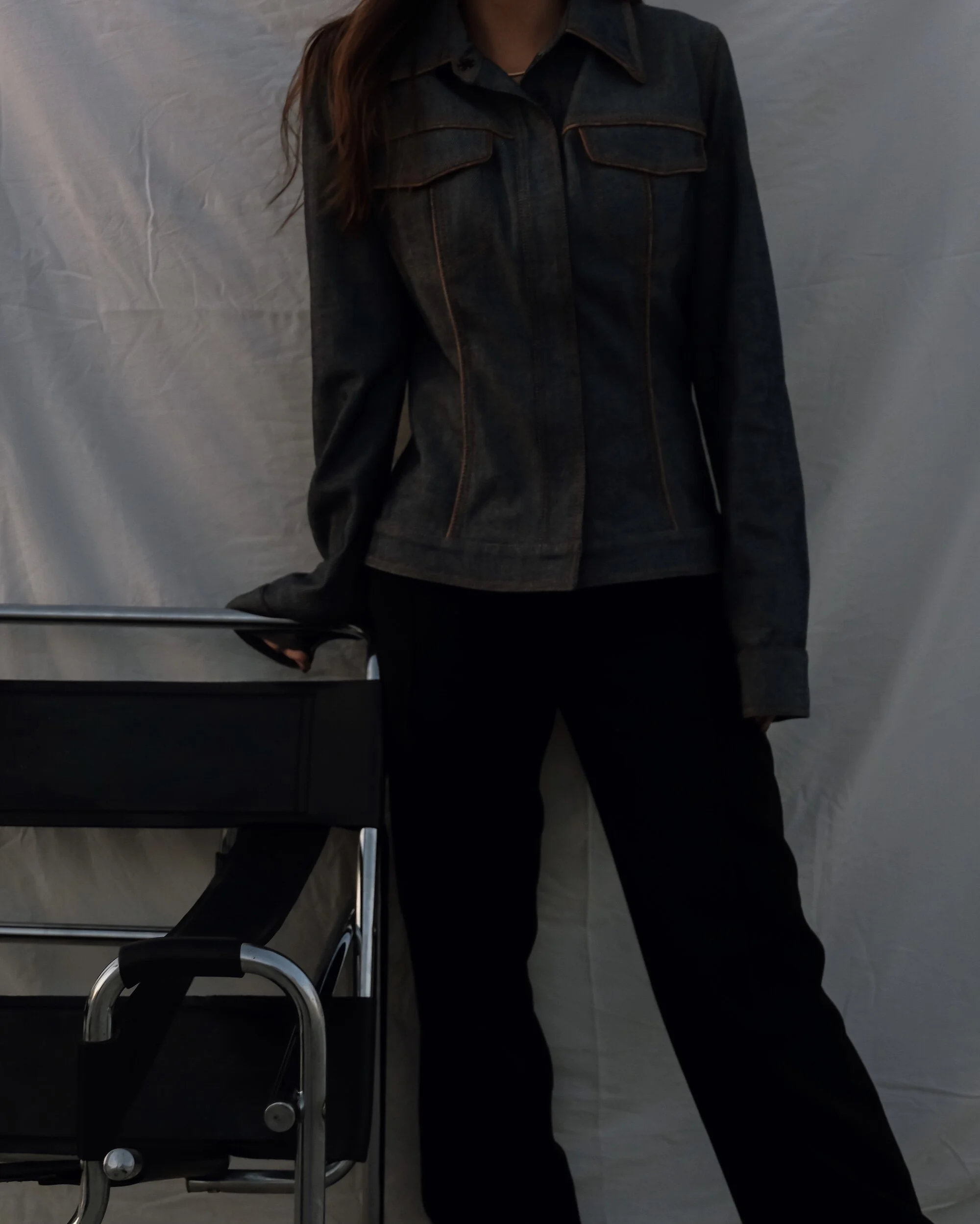 Dolce &amp; Gabbana Fitted Denim Jacket