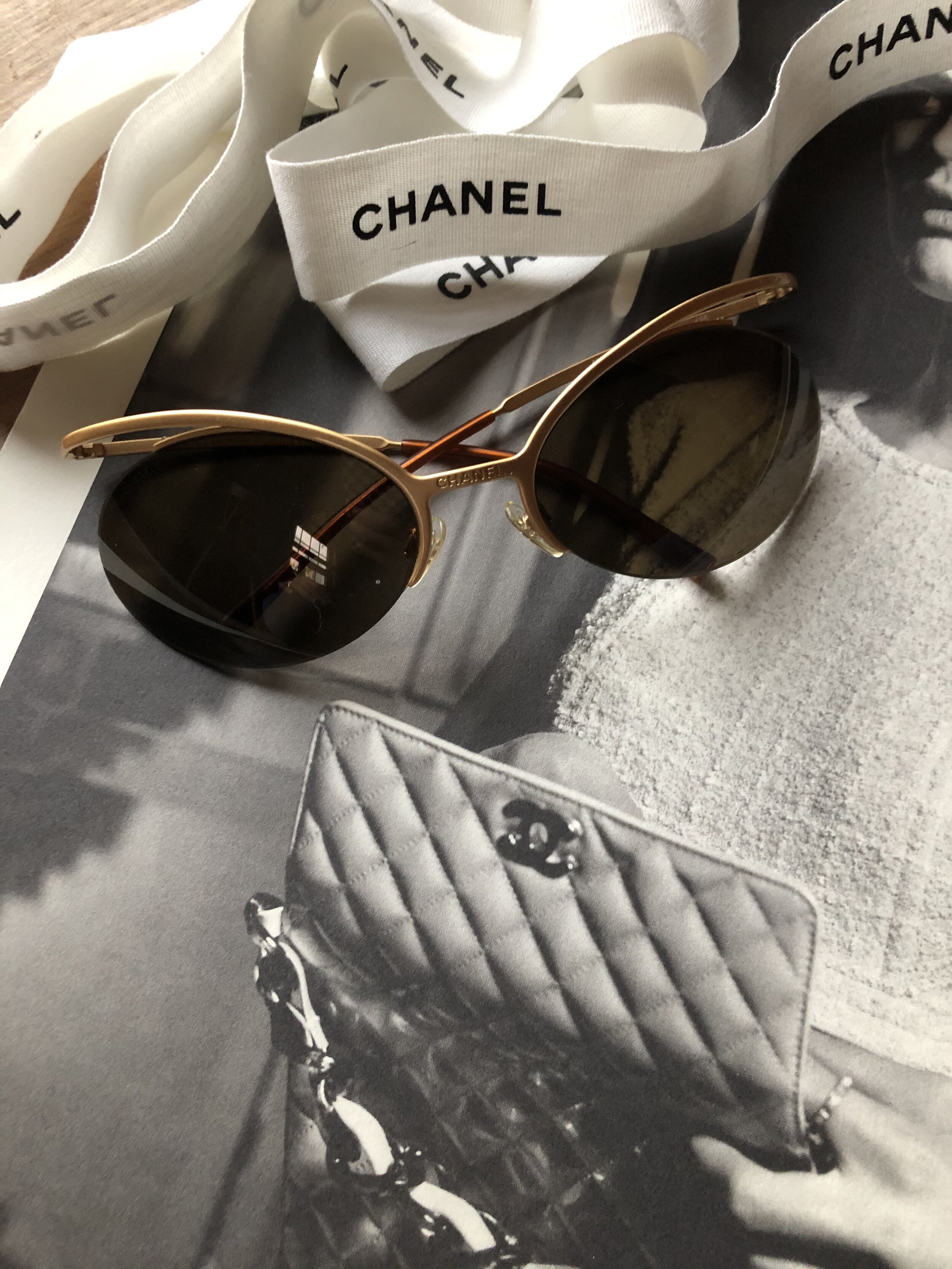 small chanel sunglasses vintage