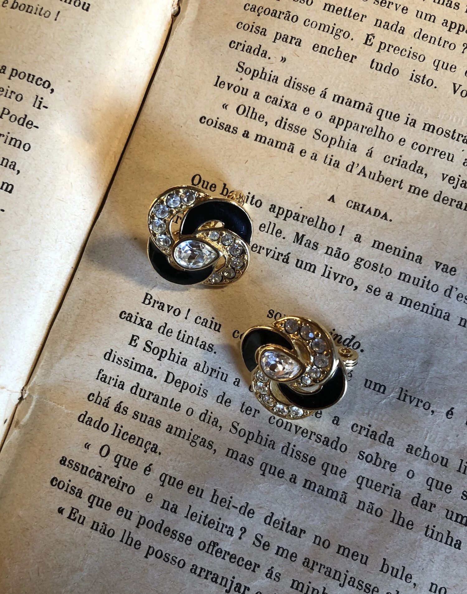 Monet Vintage Clip-on Earrings