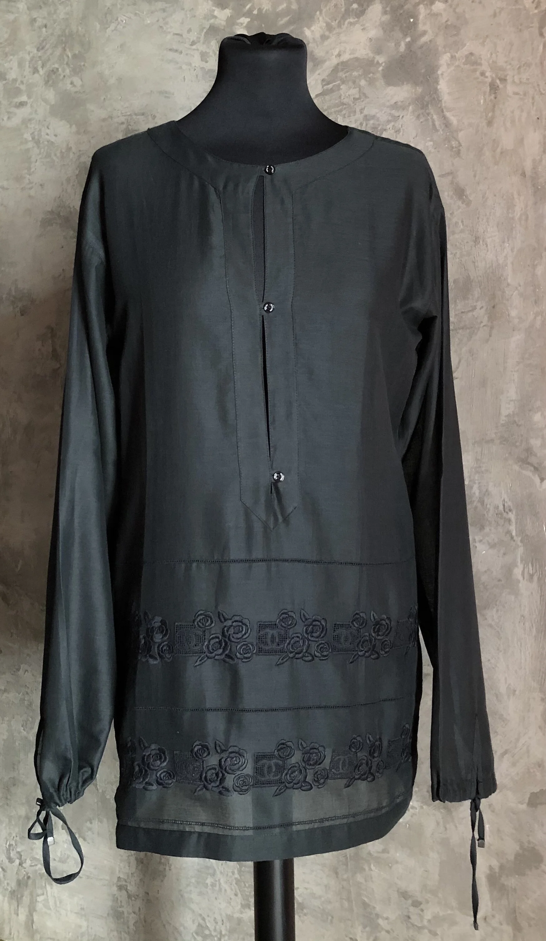 Chanel Sheer &amp; Embroidered Tunic