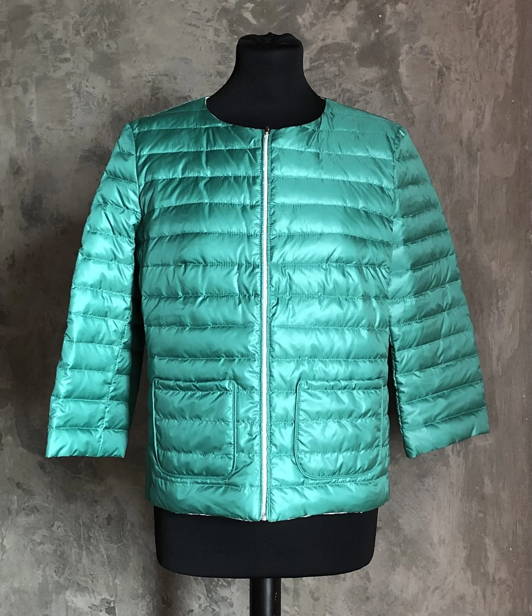 A. Rubinacci Double-Face Duvet Jacket