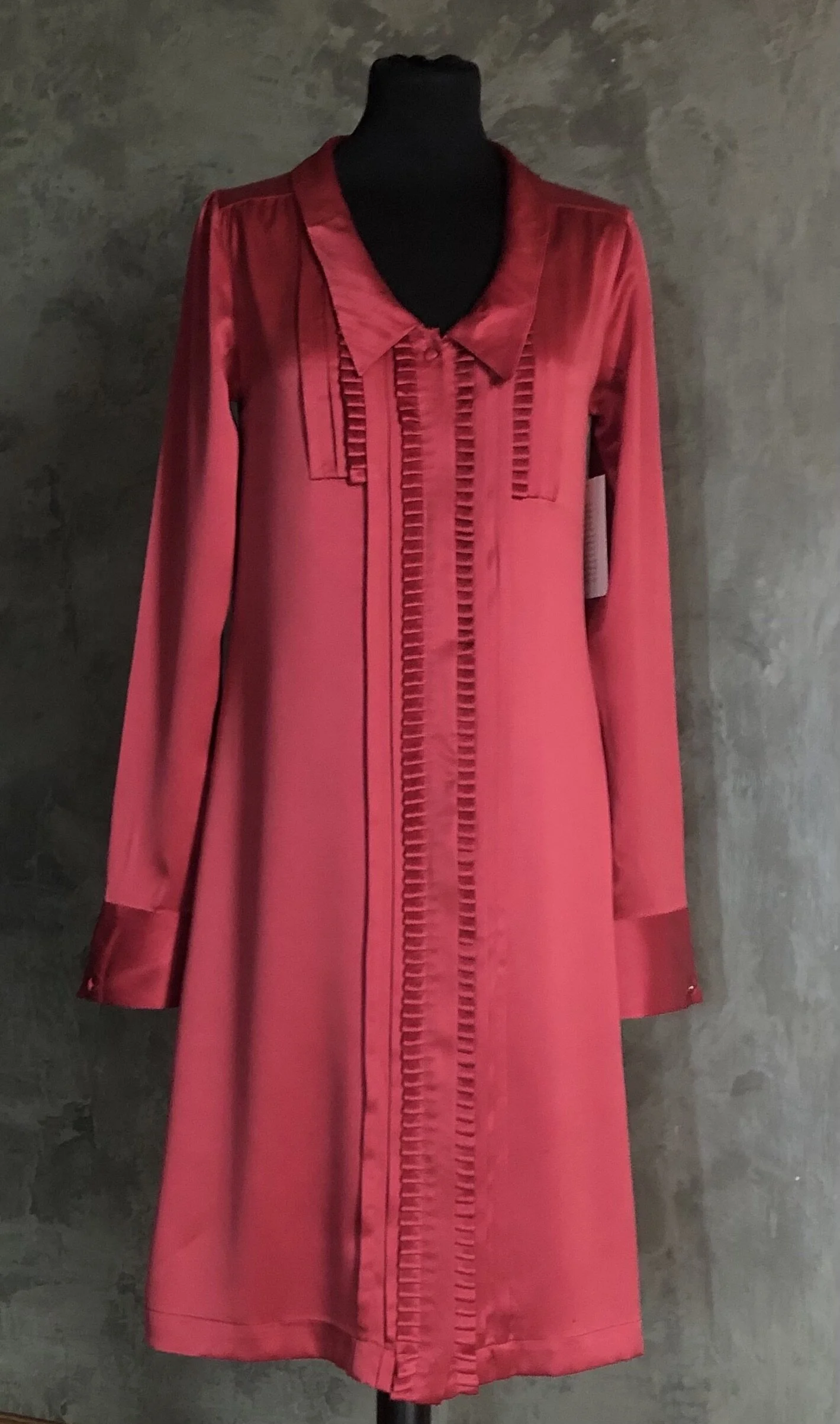 Viktor &amp; Rolf by H&amp;M Raspberry Silk Dress