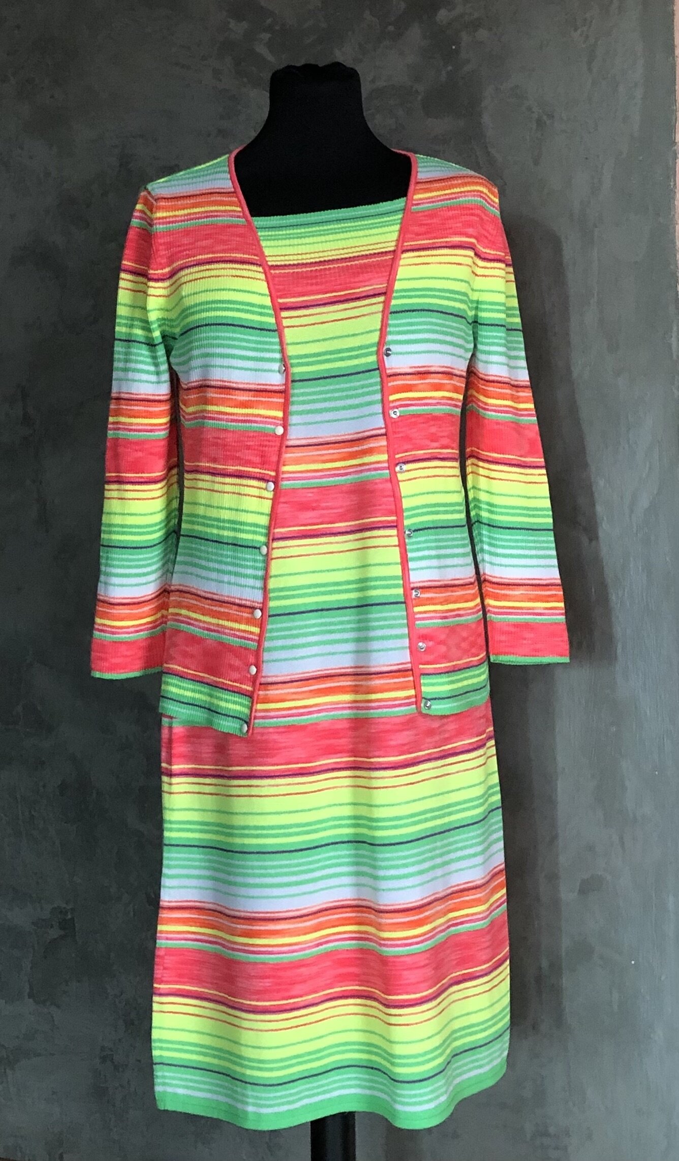 Escada Vintage Knitwear Dress and 
