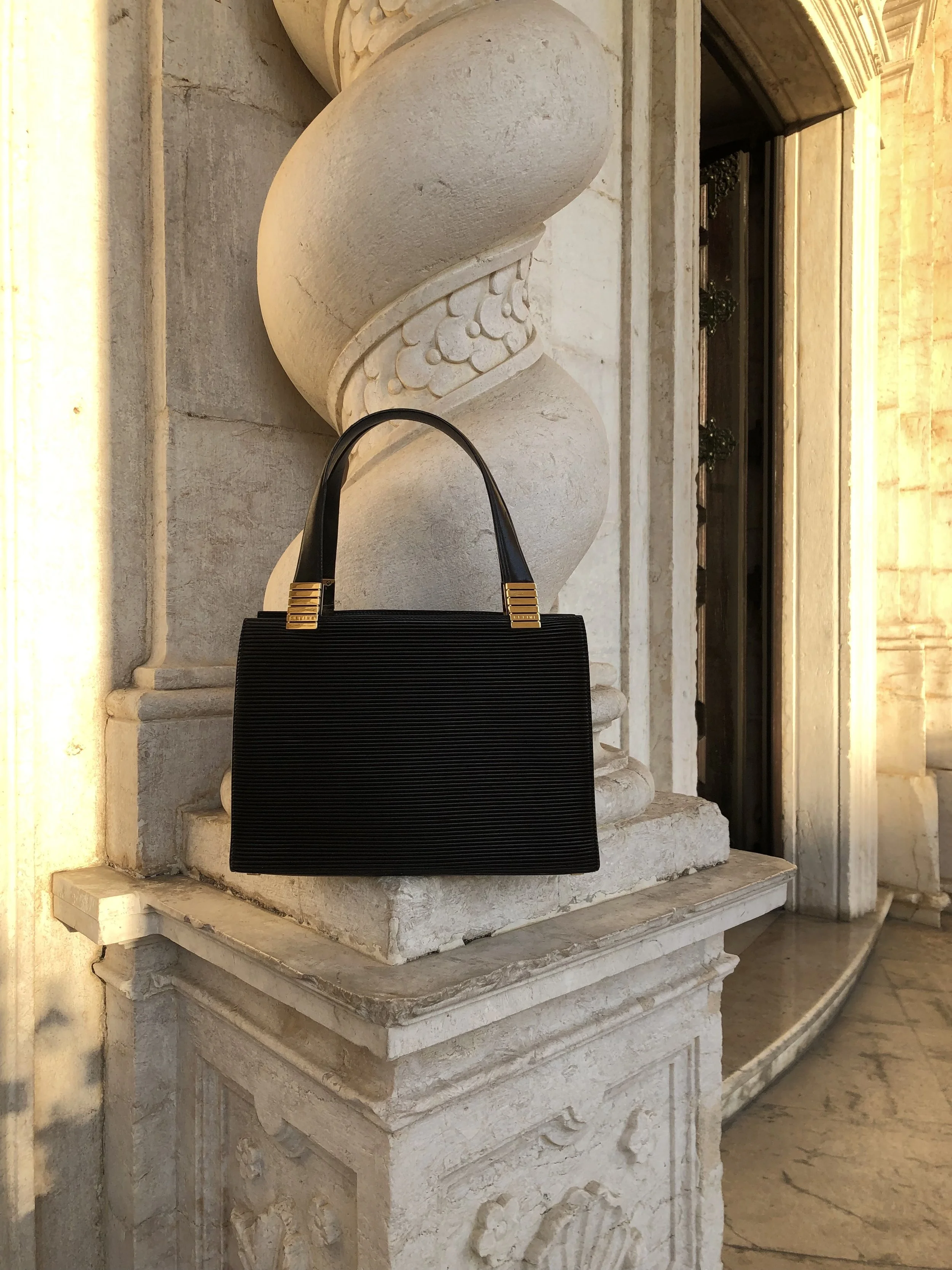 Celine Vintage Leather Handbag