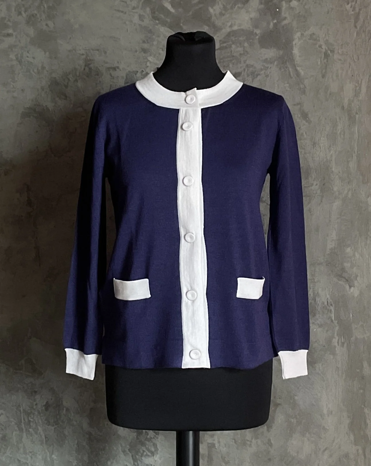 Prada Bi-Colour Cardigan