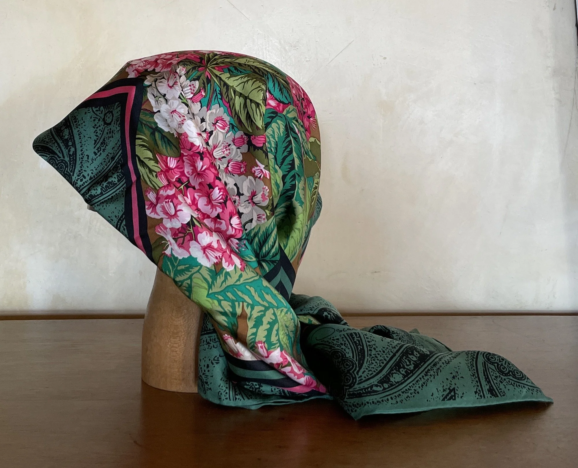 Oscar de la Renta Silk Scarf
