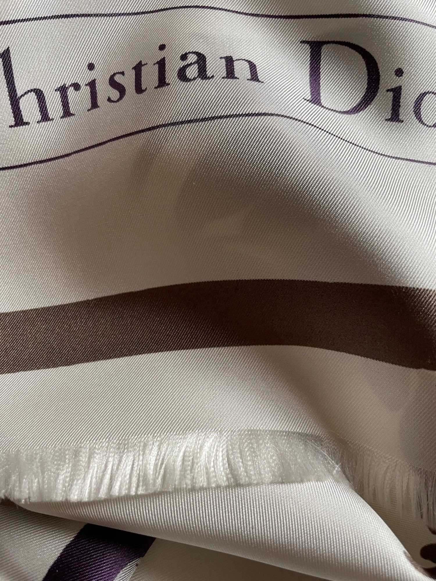 Christian Dior Vintage Écharpe — Mia Luxury Vintage