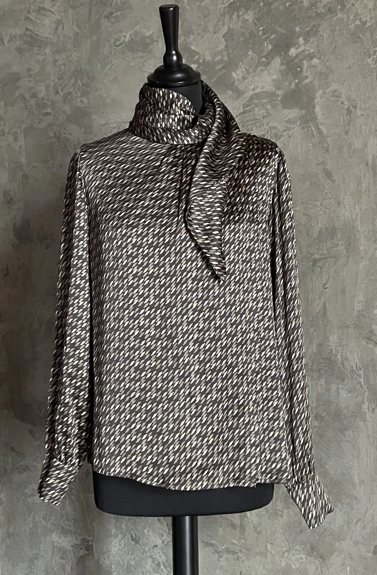 Etro Silk Shirt with Neck Bow