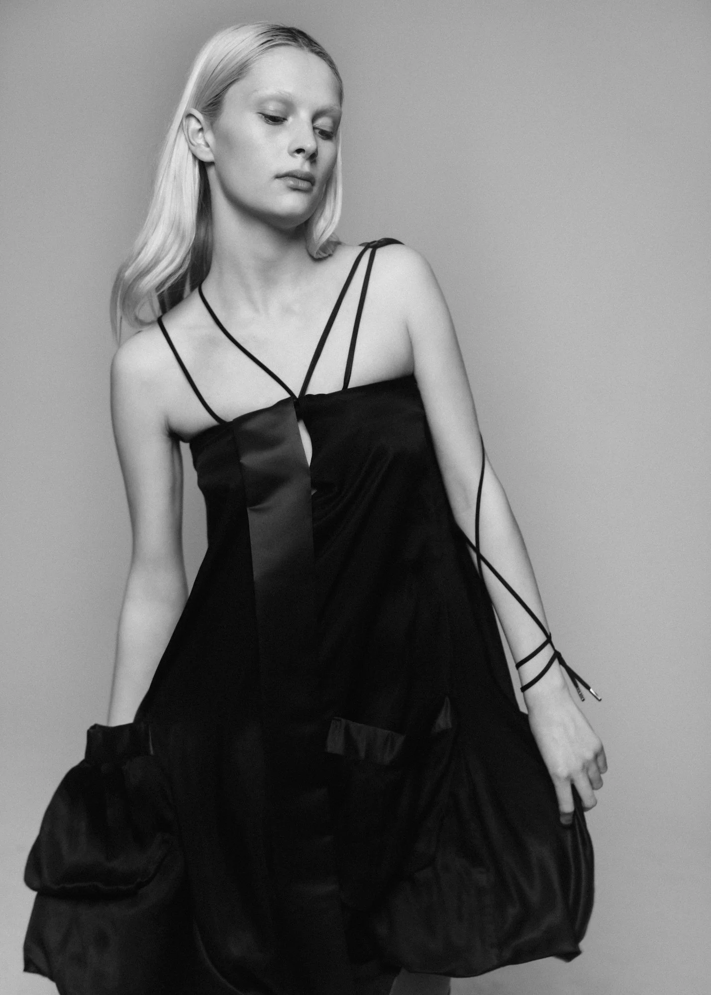 McQ by Alexander McQueen Black Bubble Dress  Mia Luxury Vintage