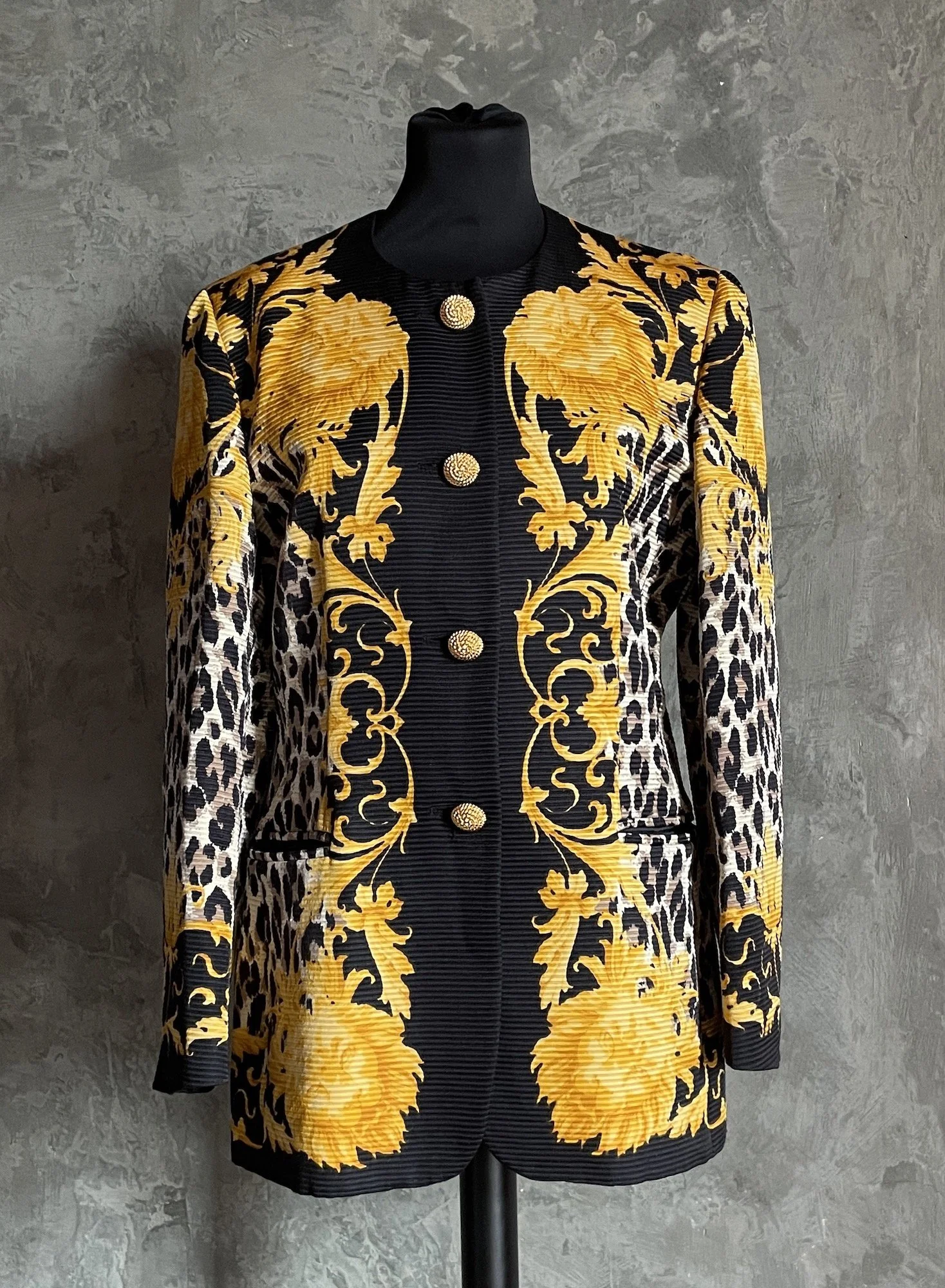 Escada Vintage Printed Jacket