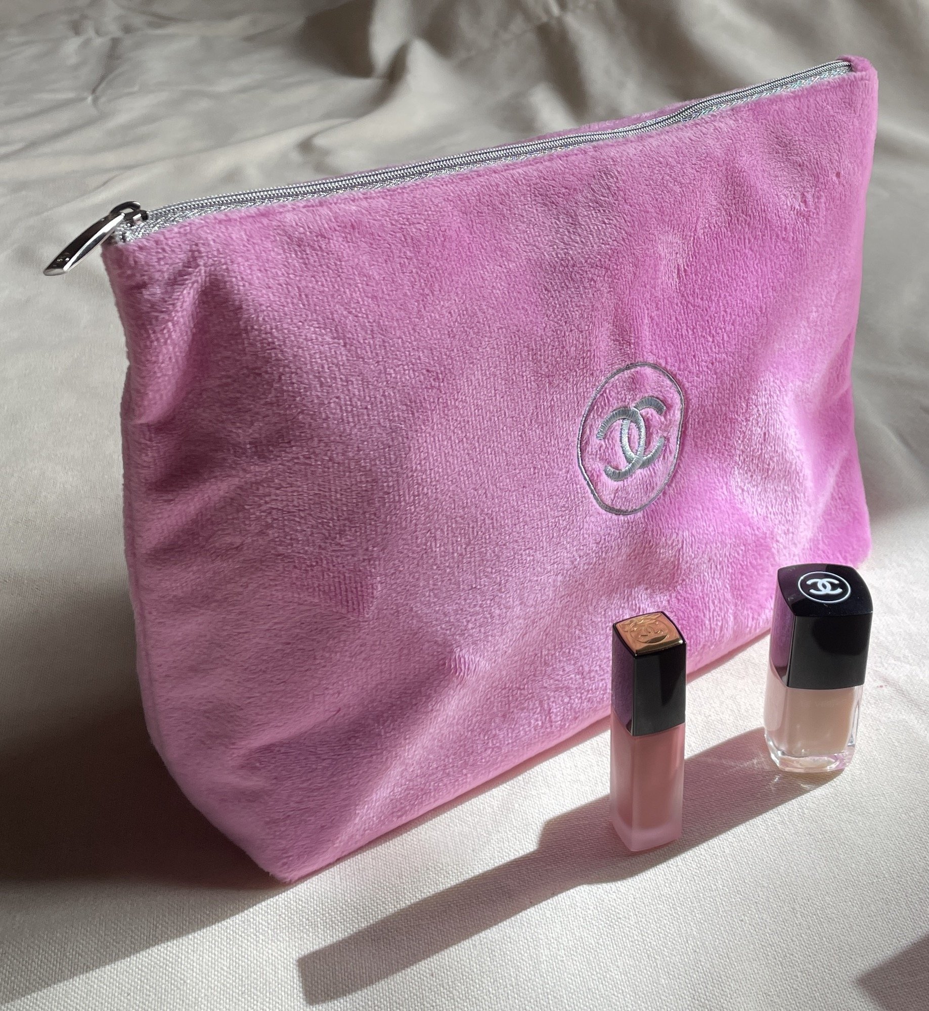 Chanel Pink Vanity Case — Mia Luxury Vintage