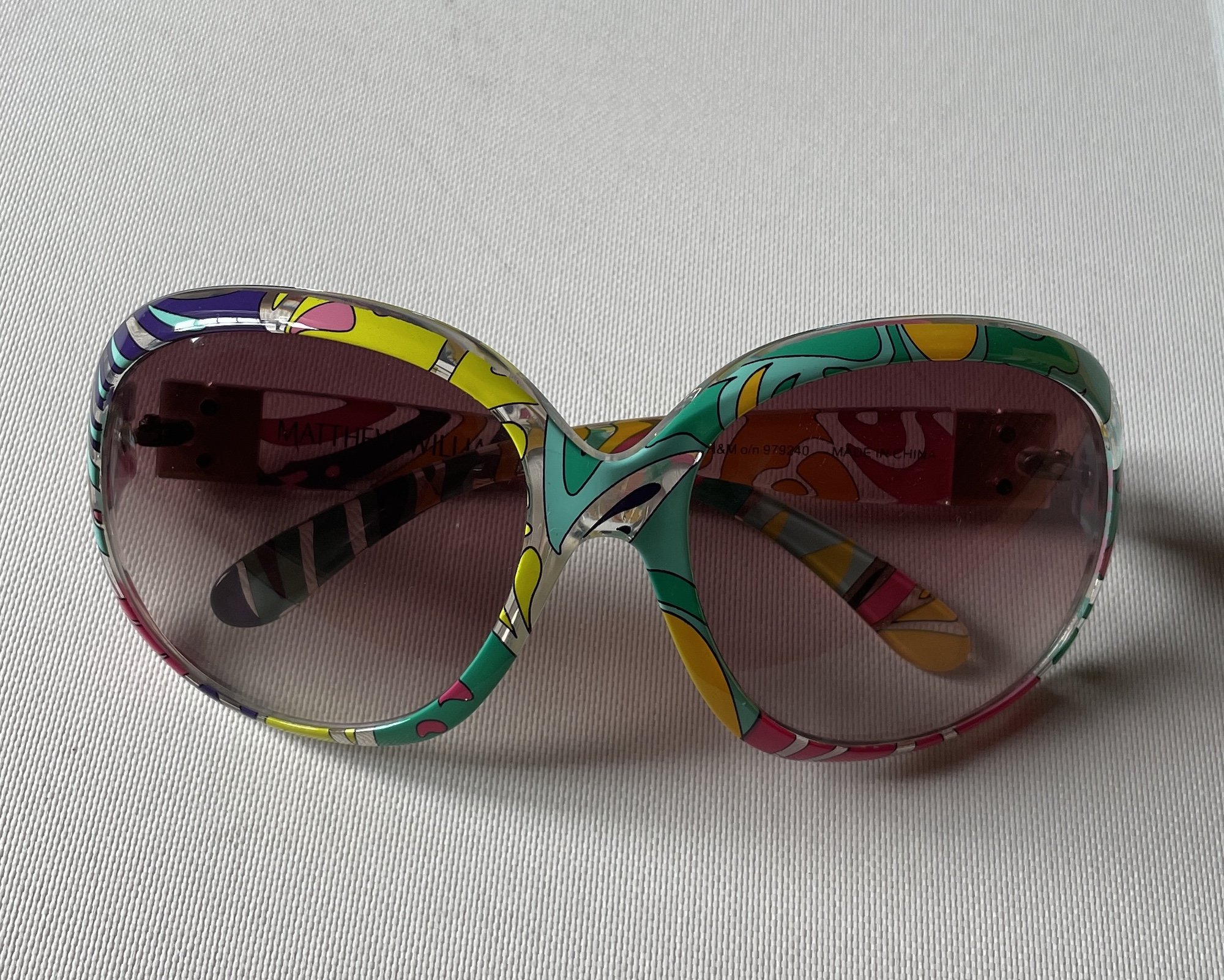 Matthew Williamson for H&M Oversized Sunglasses — Mia Luxury 