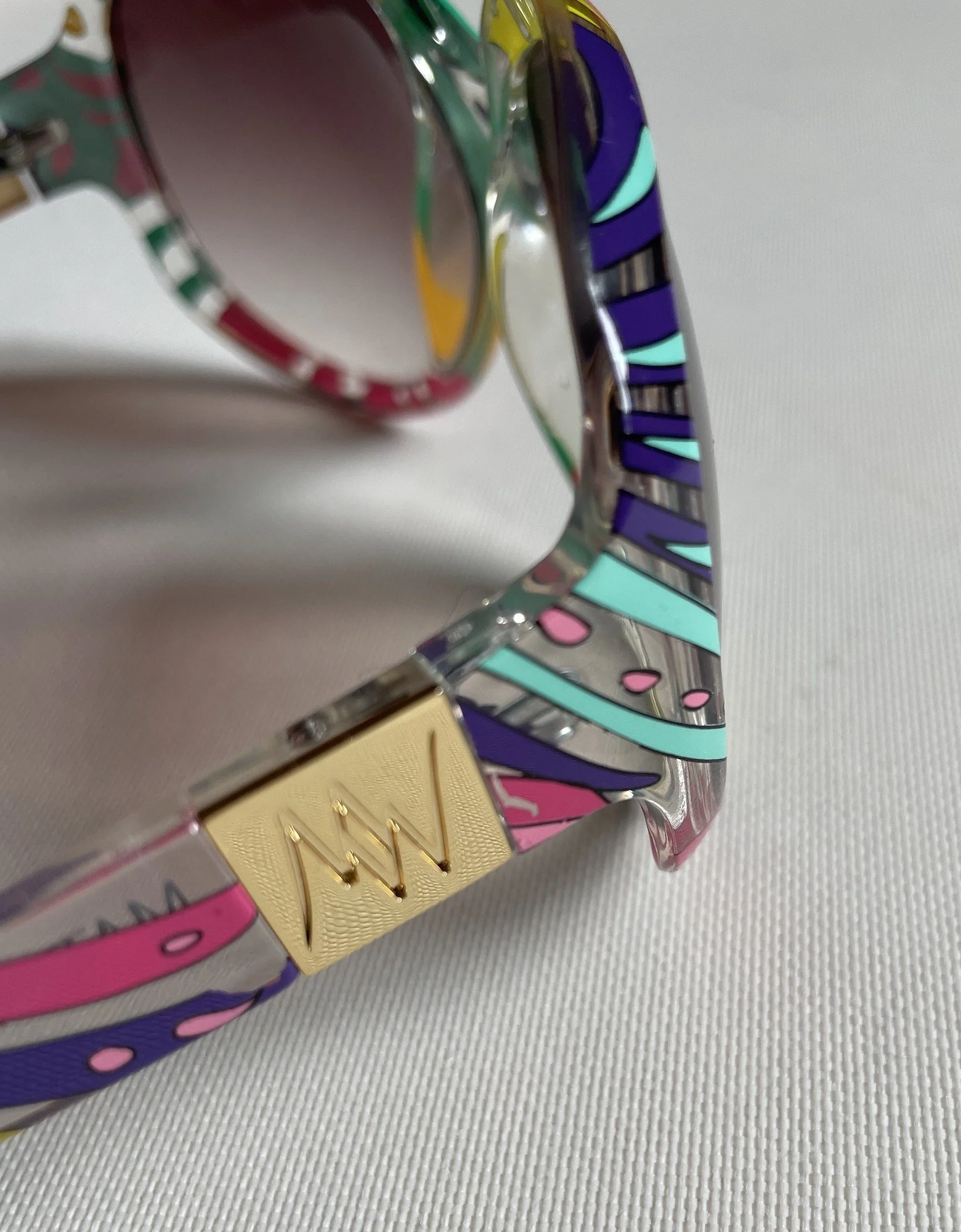 MATTHEW WILLIAMSON FREESIA C2 OVERSIZED SUNGLASSES Matthew Williamson x Linda Farrow / Butterfly Rimless  main image 4