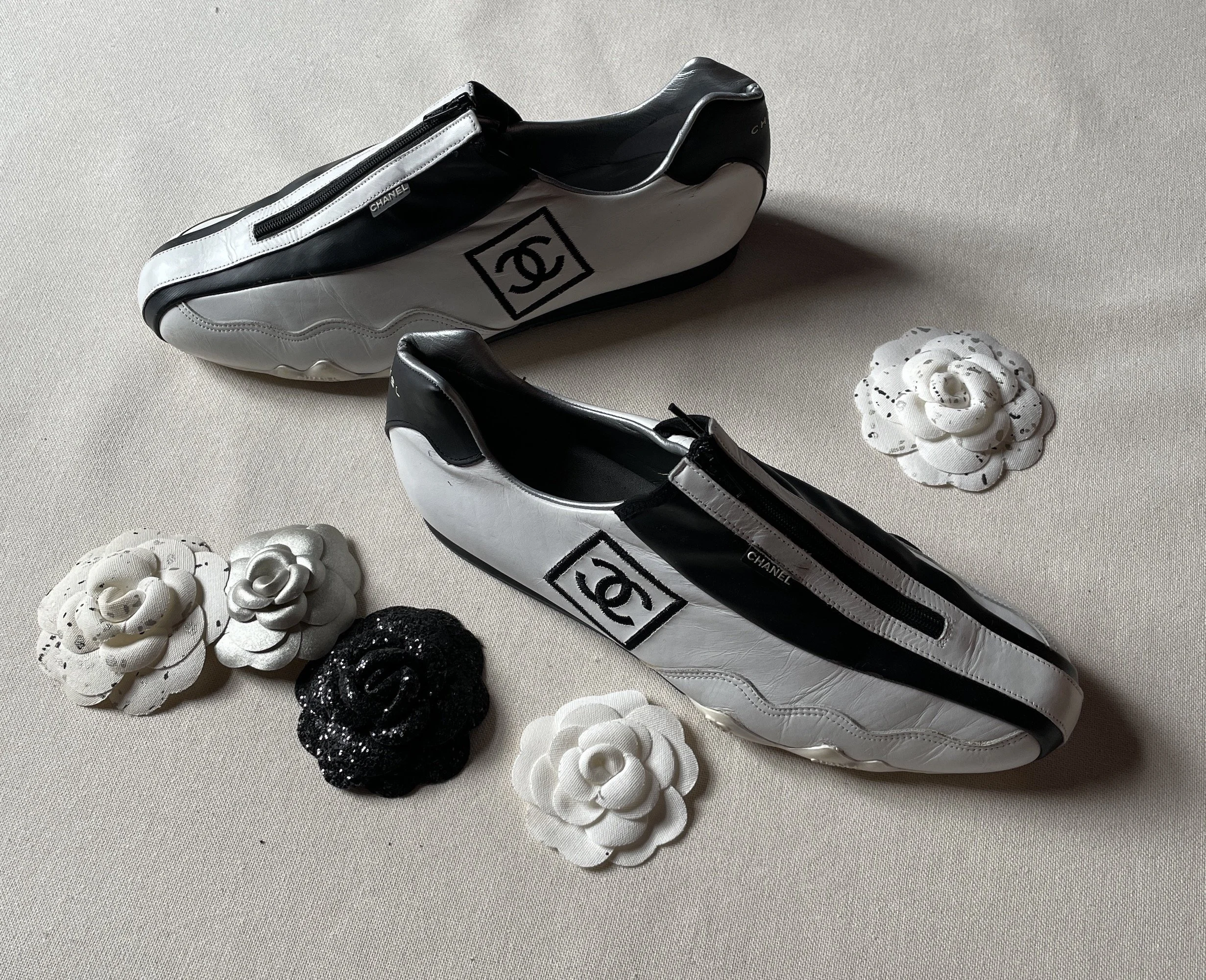 Chanel Leather Sneakers