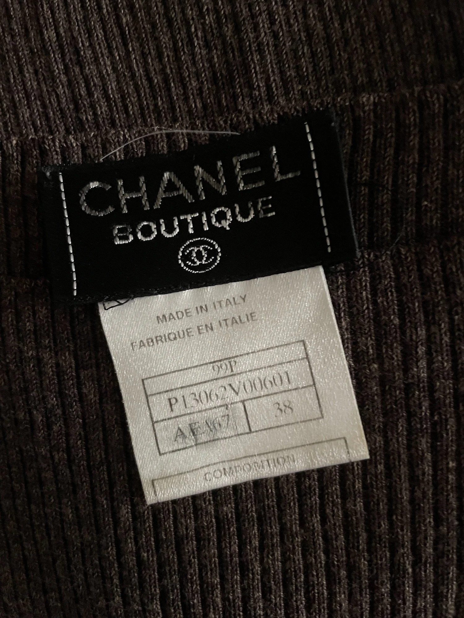 Chanel Vintage Knit Top — Mia Luxury Vintage