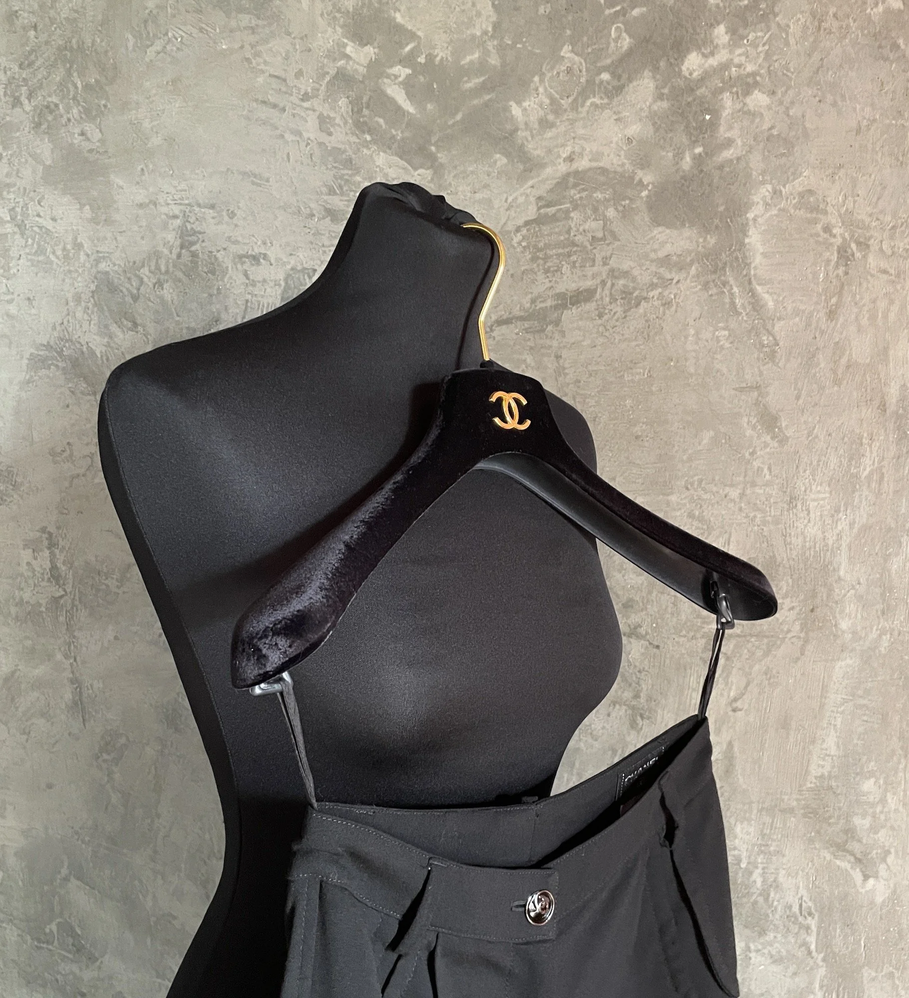 Chanel Black Trousers with Bows