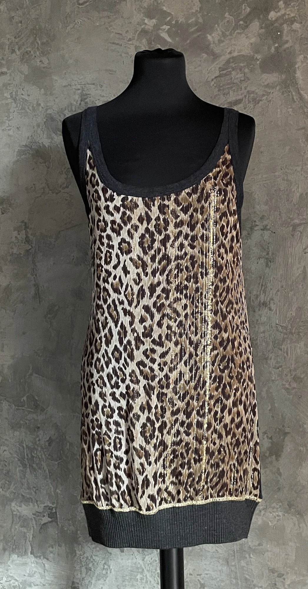 D&G Leopard & Lurex Top