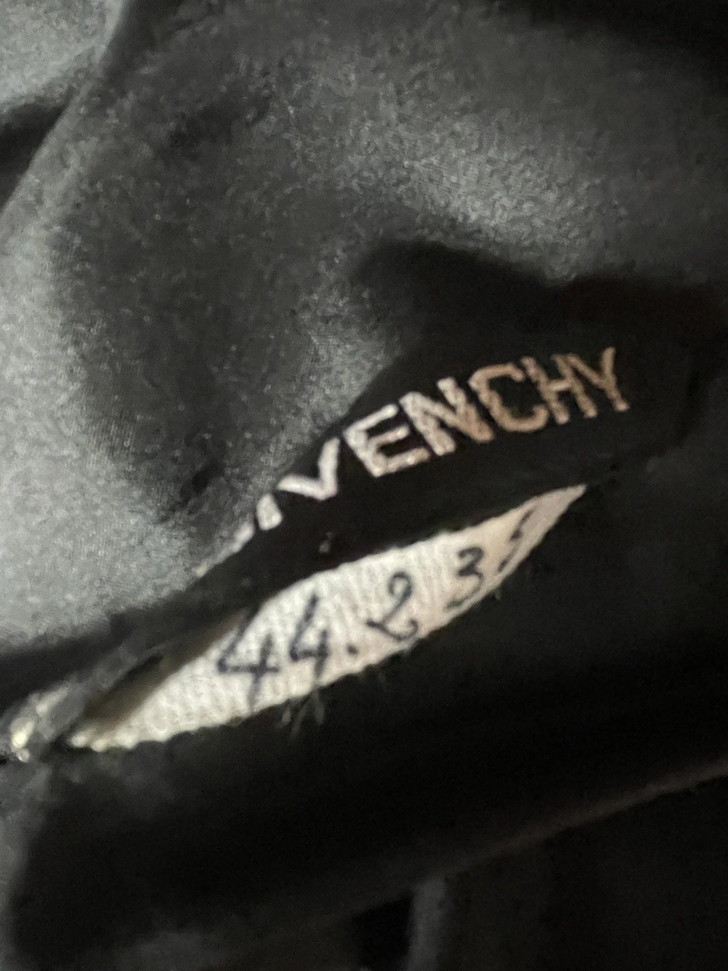Givenchy Haute Couture Velvet Dress