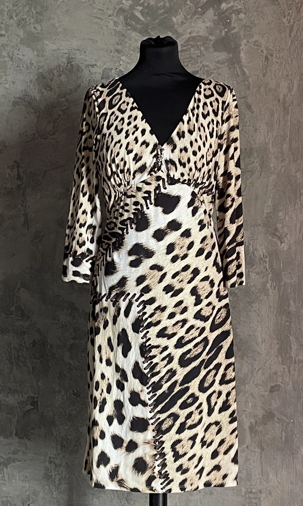 Roberto Cavalli Leopard Dress