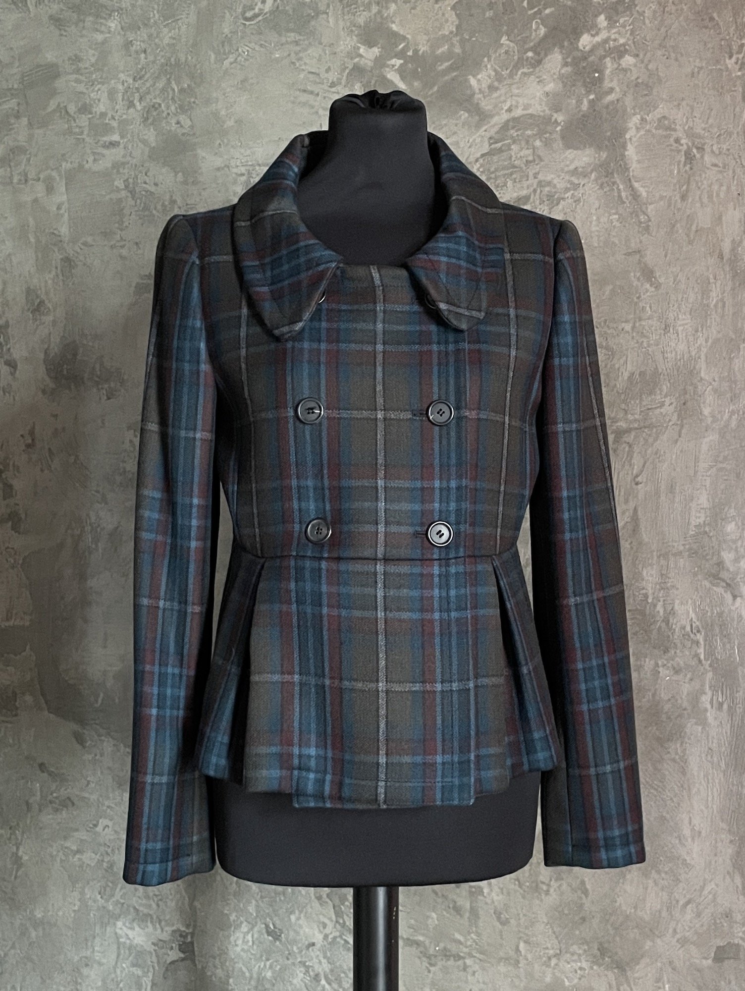 Miu Miu Tartan Jacket