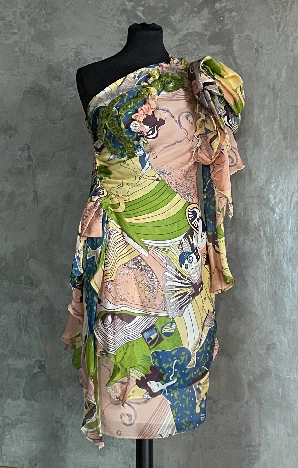 Christian Lacroix Vintage Silk Dress