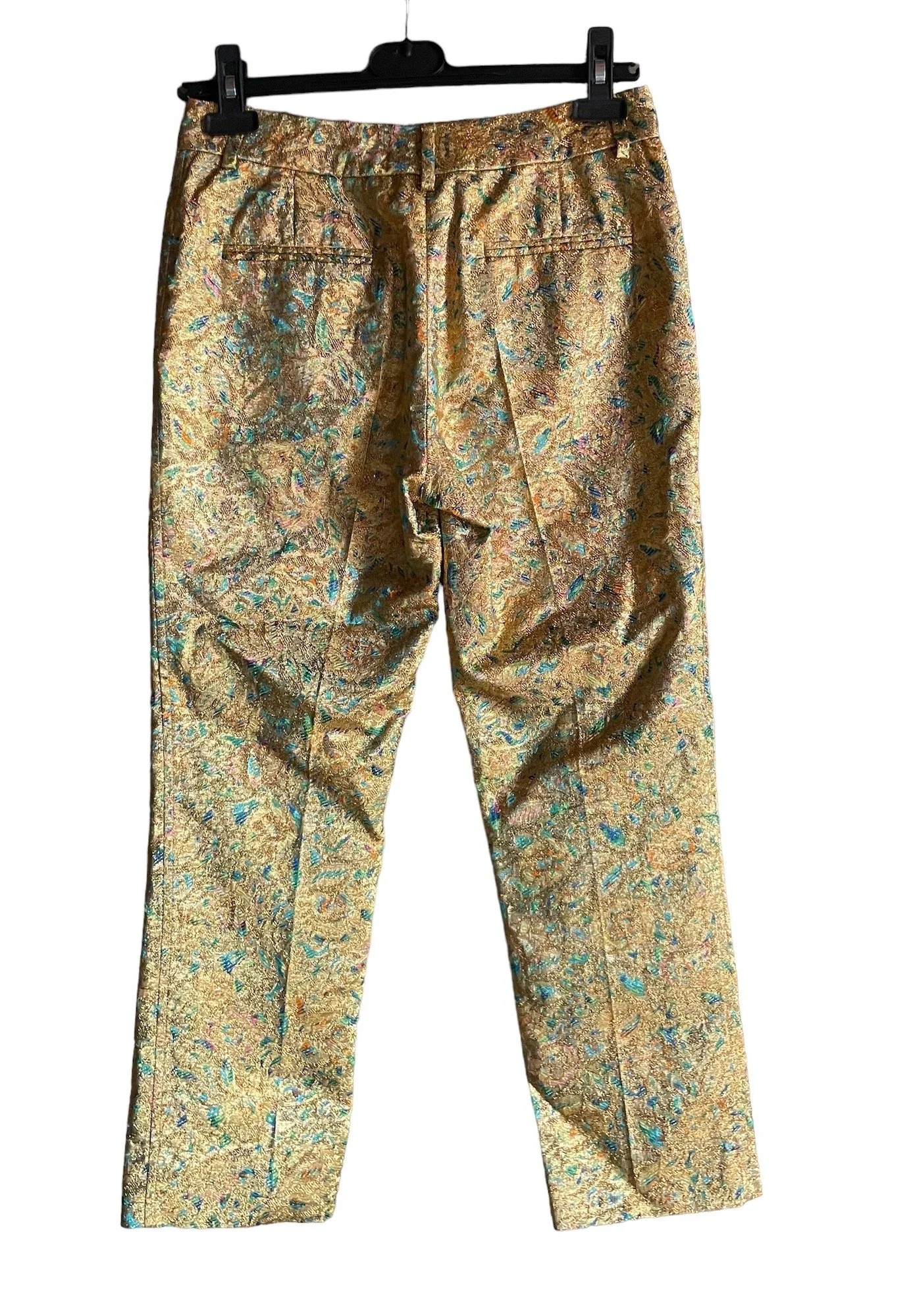 Victoria Beckham 25SS パンツ マルチカラー Snake-print straight leather pants in multicoloured