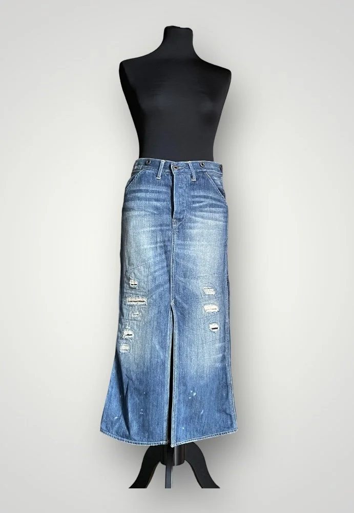 Polo Ralph Lauren Denim Maxi Skirt