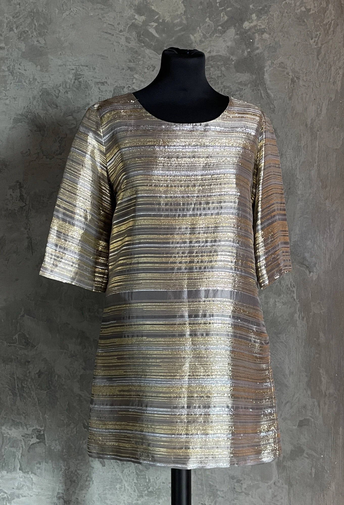 Jay Ahr Mini Lurex Dress