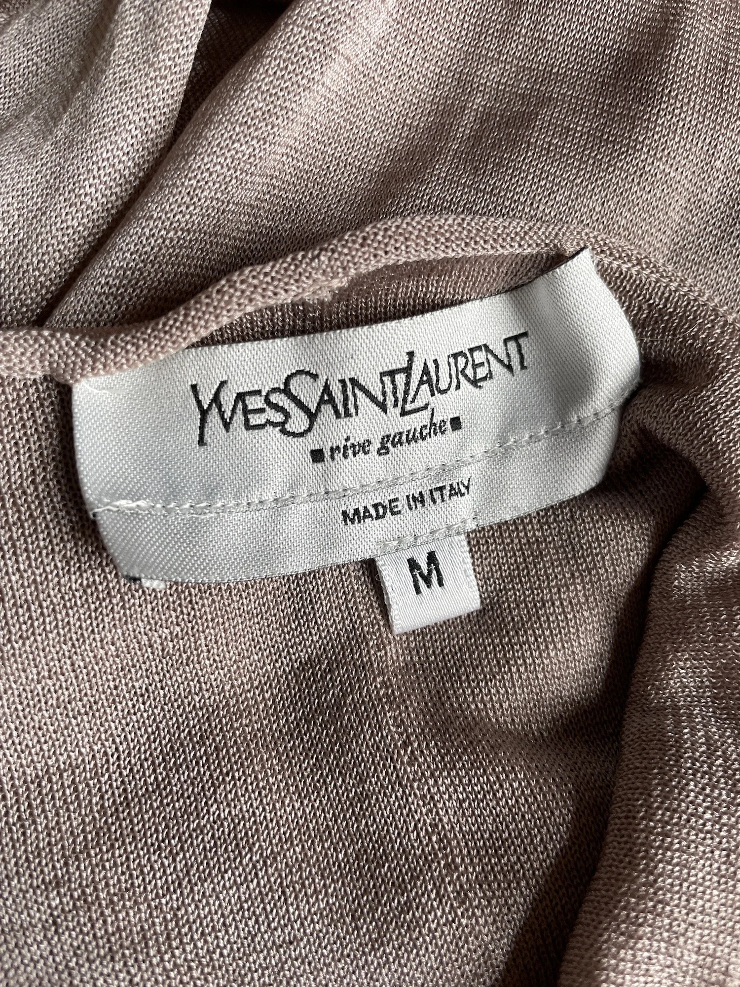 YSL Rive Gauche Halter Top — Mia Luxury Vintage