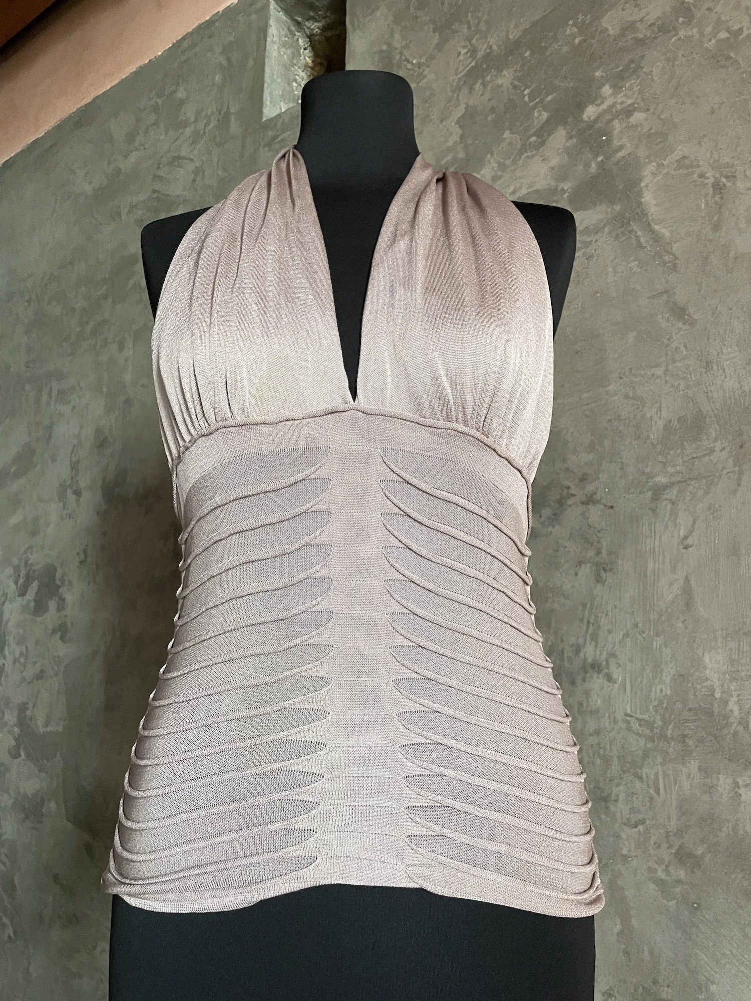 YSL Rive Gauche Halter Top