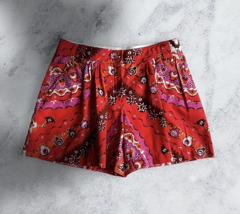 Emilio Pucci Printed Shorts