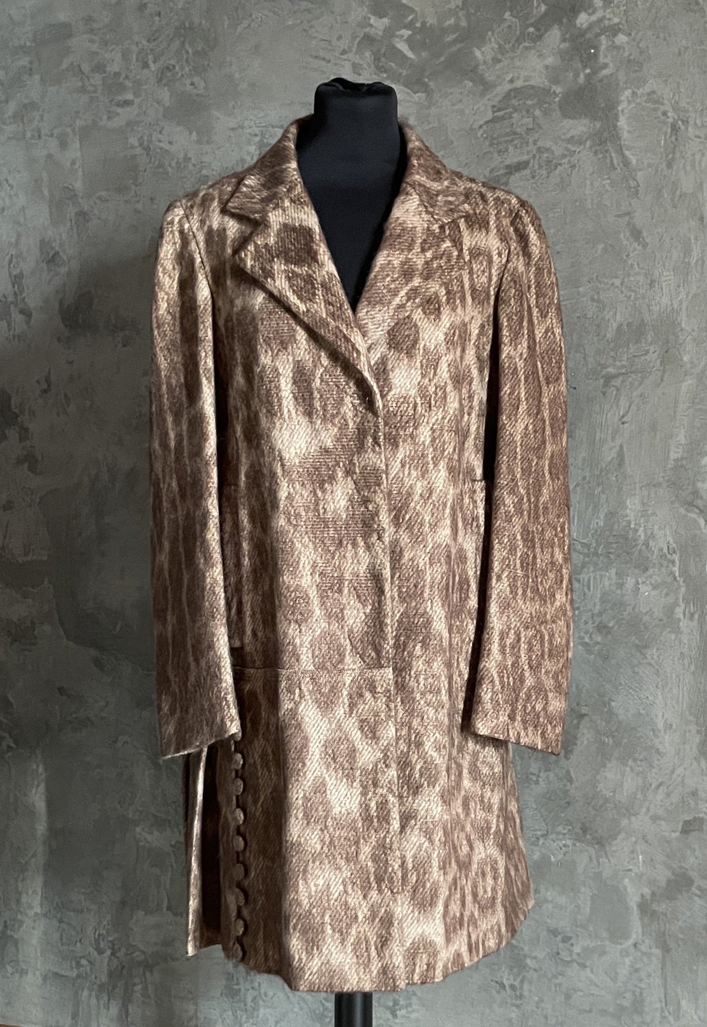 Prada Animal Print Coat