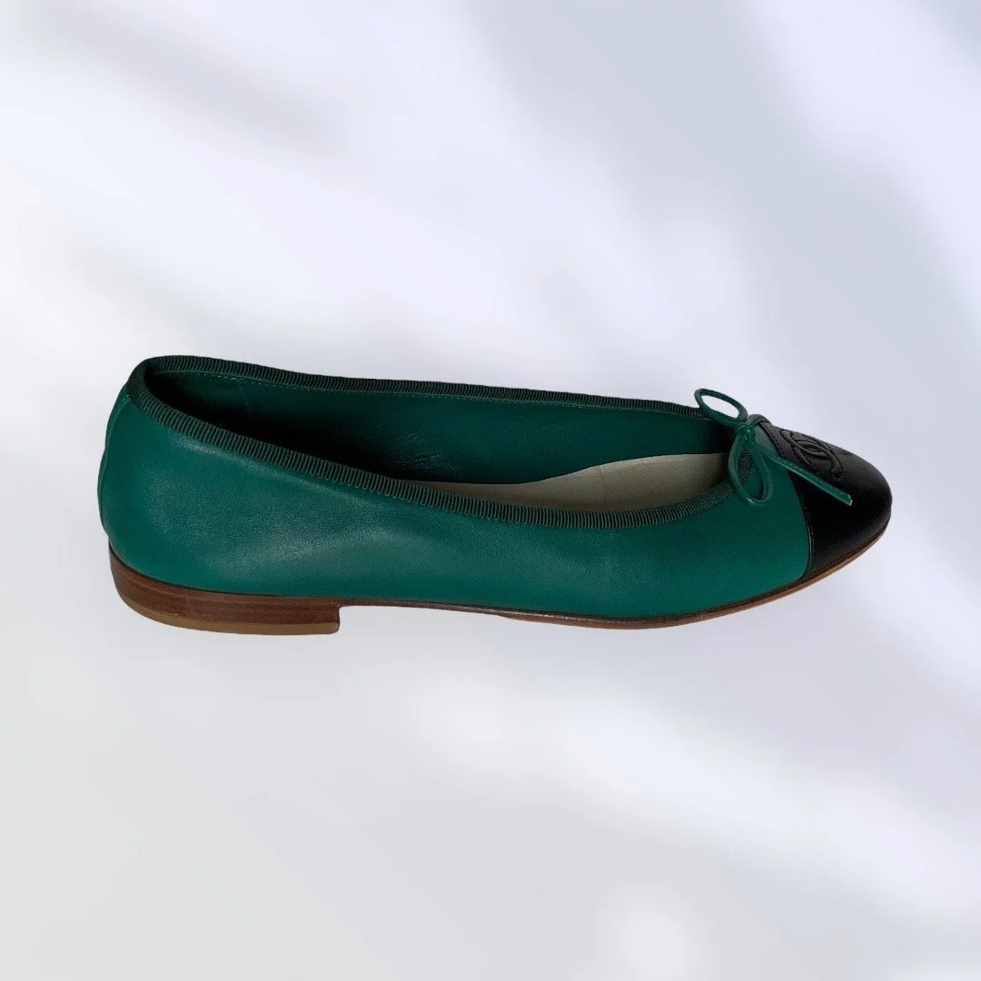 Chanel Bi-color Ballet Flats