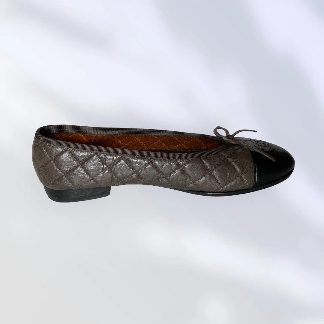 Chanel Quilted Ballet Flats