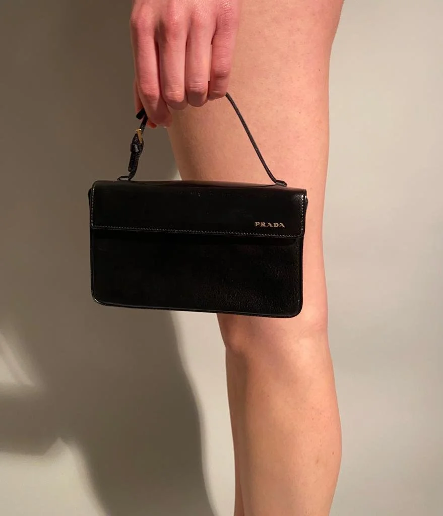 Prada Small Flap Clutch