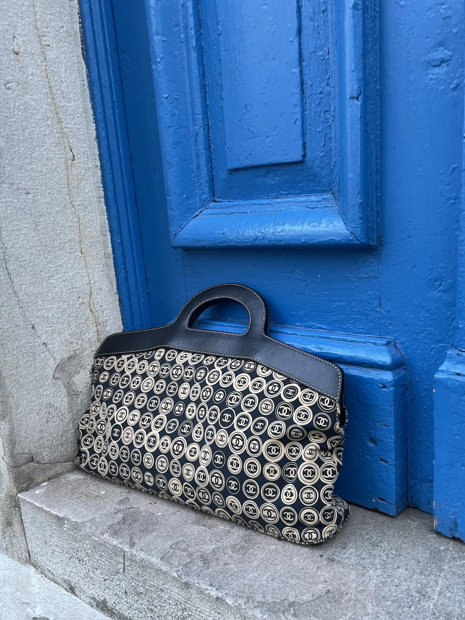 Chanel CC Logo Cloth Handbag