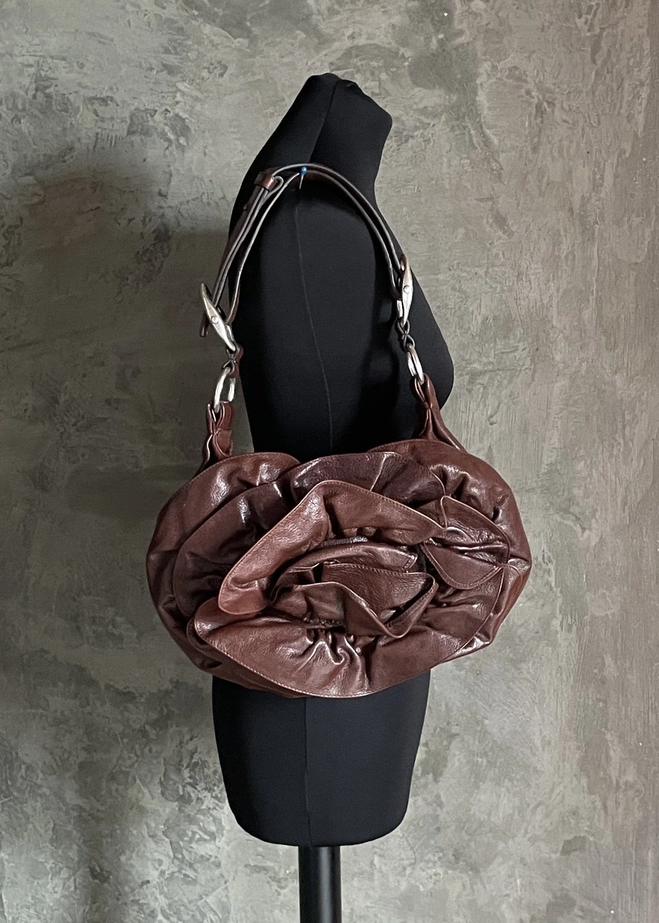 Yves Saint Laurent Rive Gauche Nadja Rose Bag — Mia Luxury Vintage