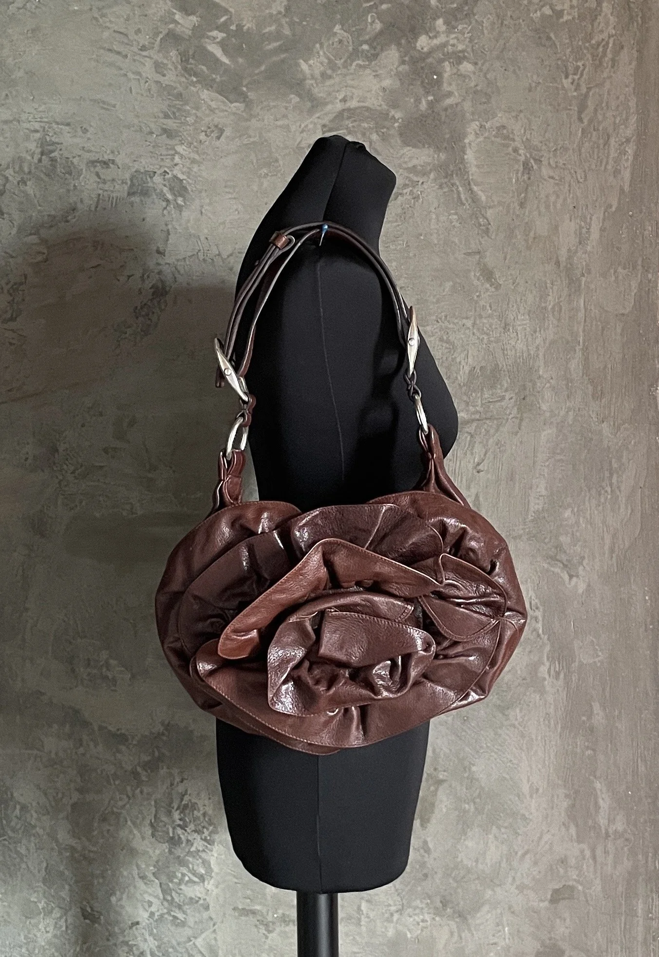Yves Saint Laurent Rive Gauche Nadja Rose Bag — Mia Luxury Vintage