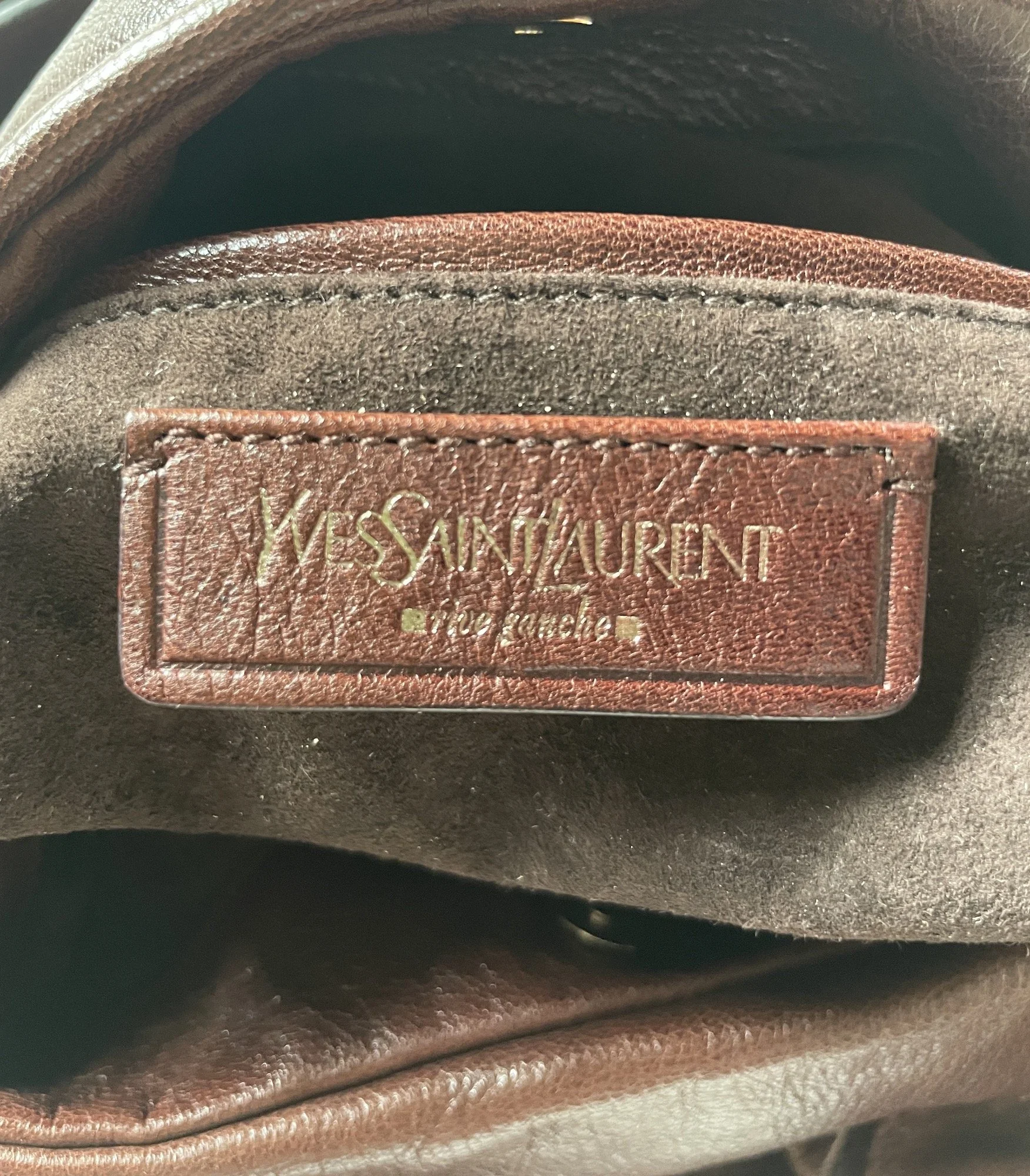 Yves Saint Laurent Rive Gauche Nadja Rose Bag — Mia Luxury Vintage