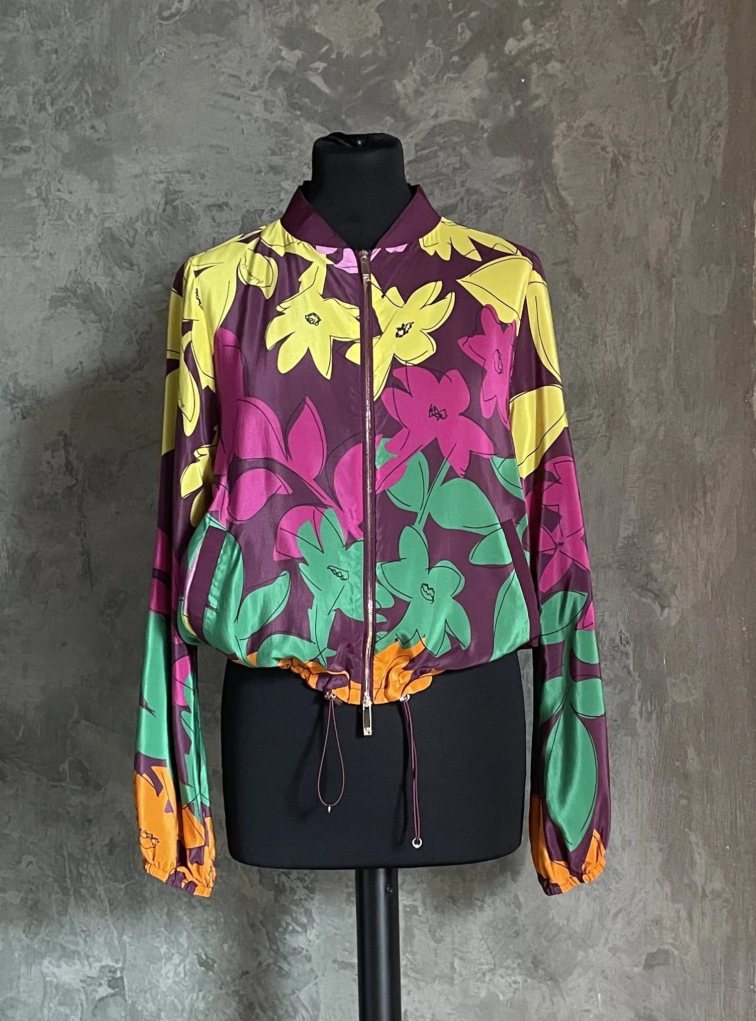 Carolina Herrera Printed Bomber