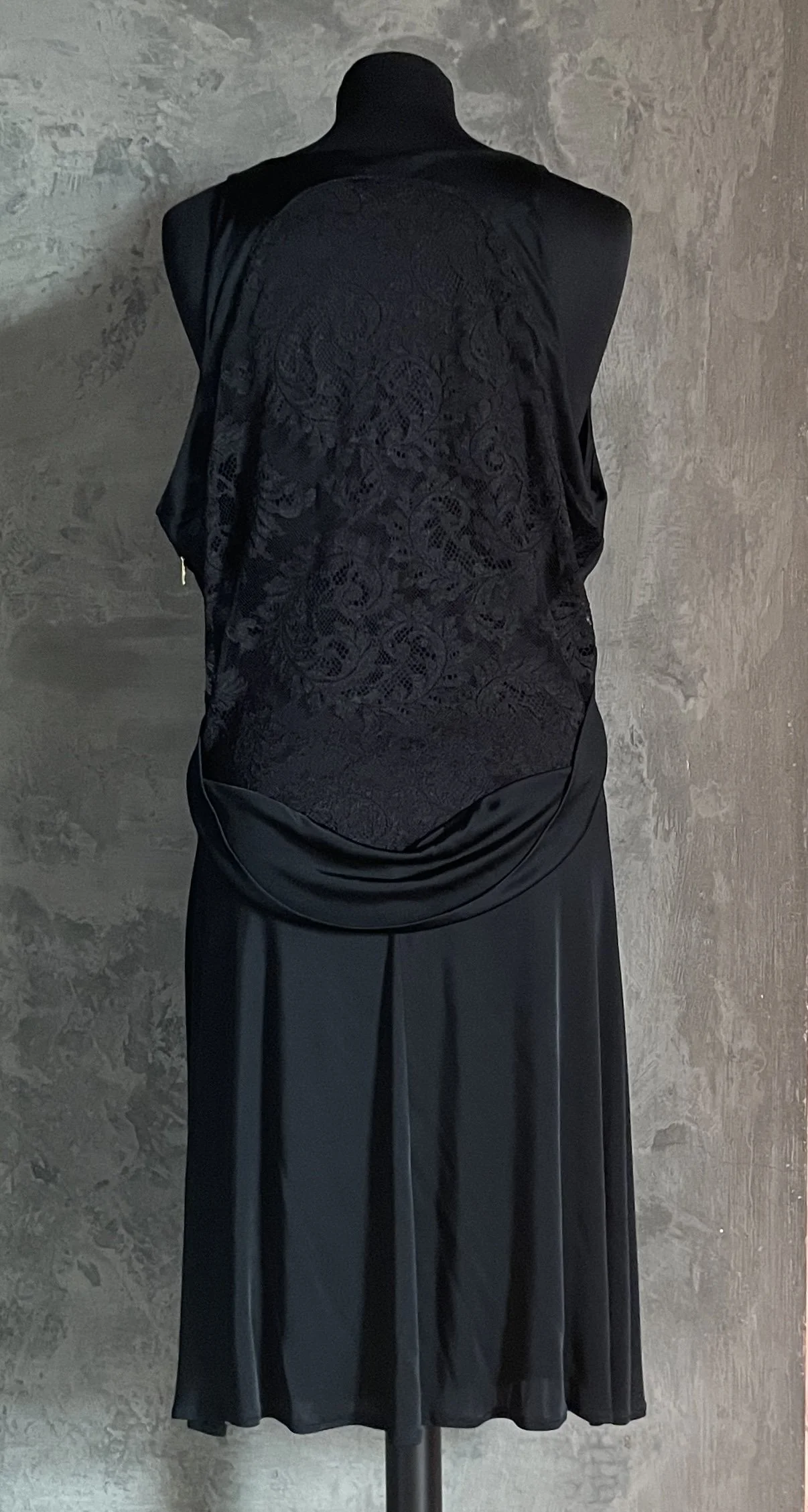 what shoes to wear with black sequin dress Roberto Cavalli Black Ruched V-Neck Dress Size 46 – Mine & Yours