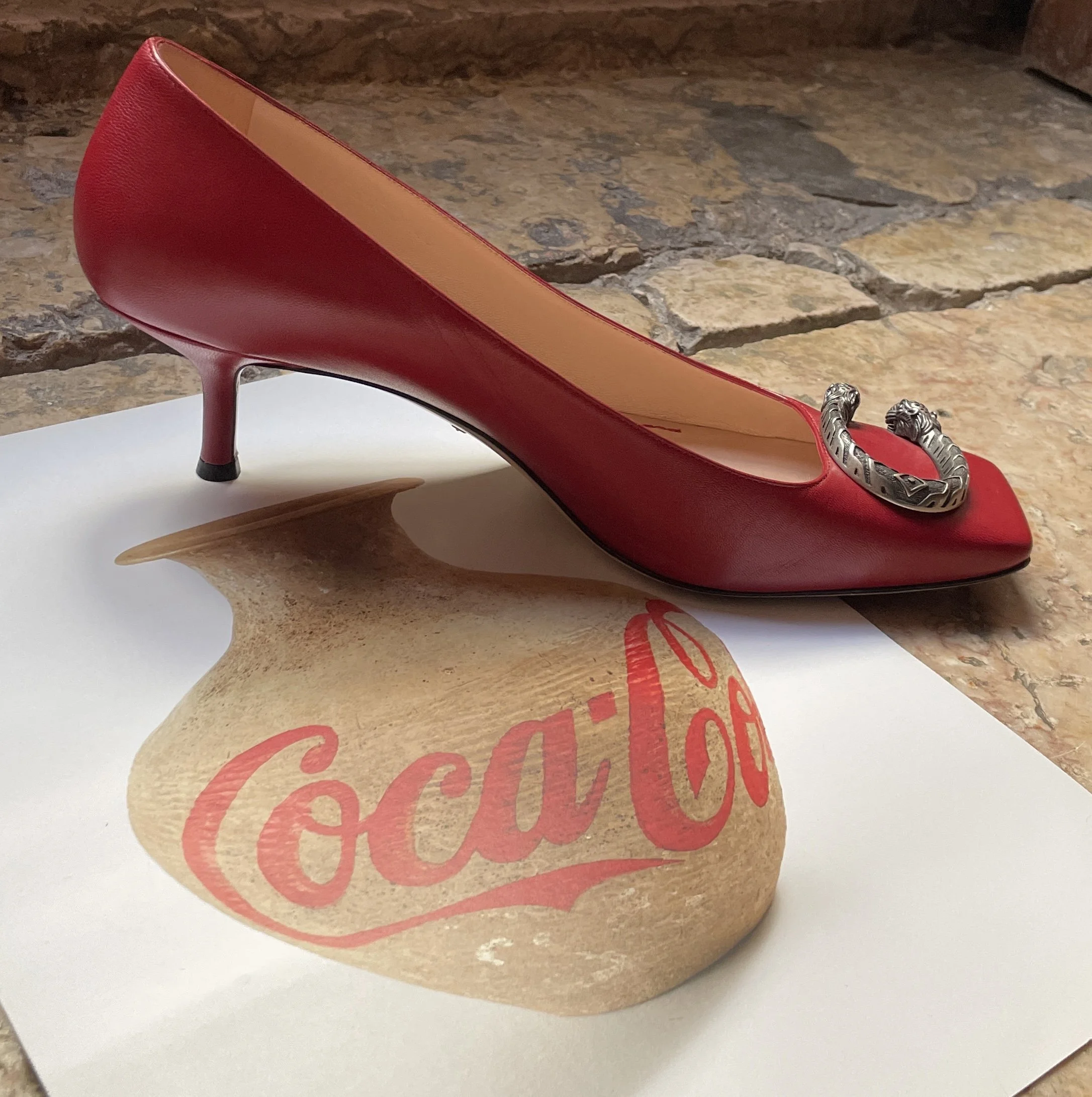 Gucci Dionysus Red Heels
