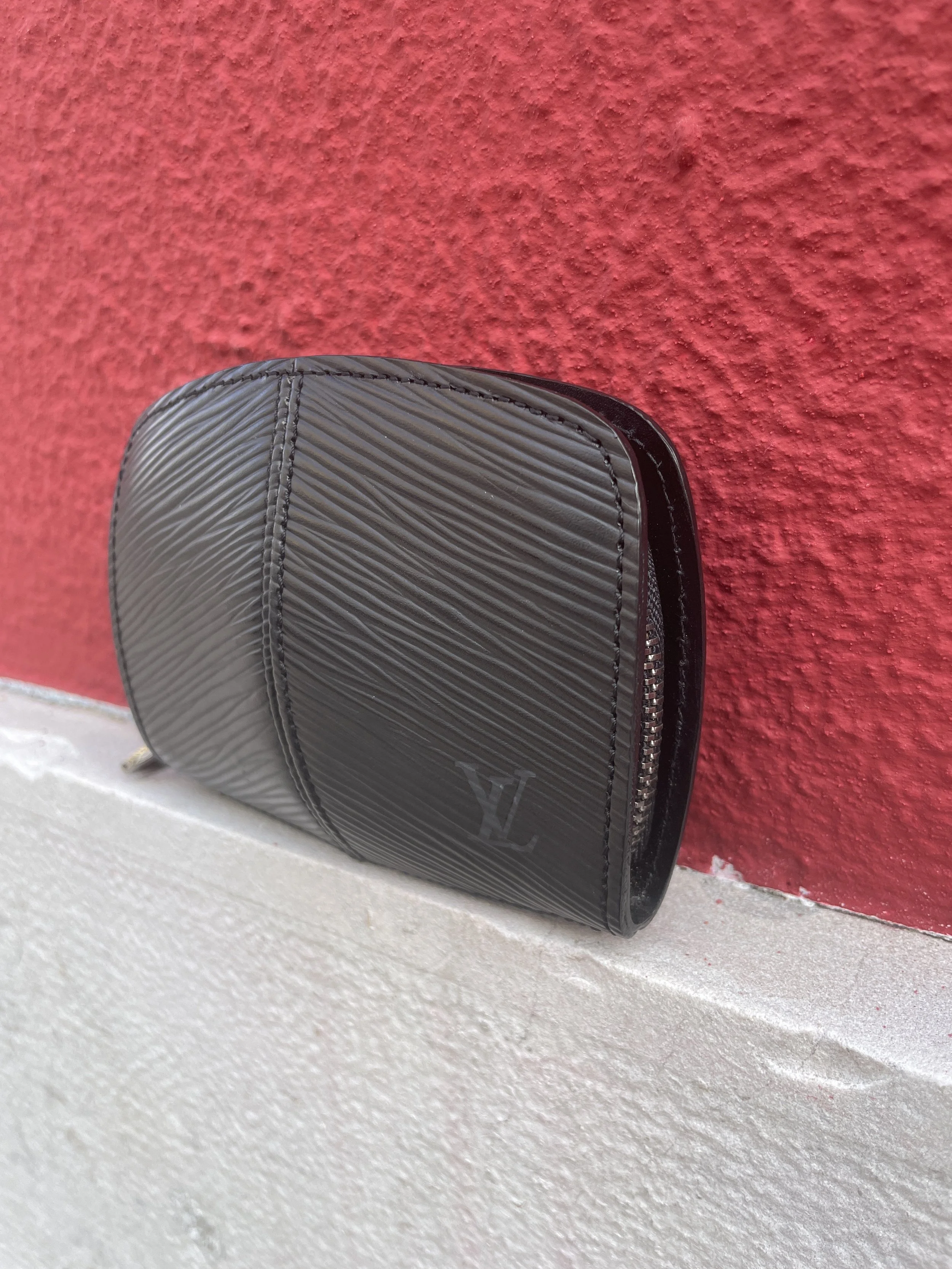 Louis Vuitton Epi Leather Demi Lune Zippy Coin Purse 