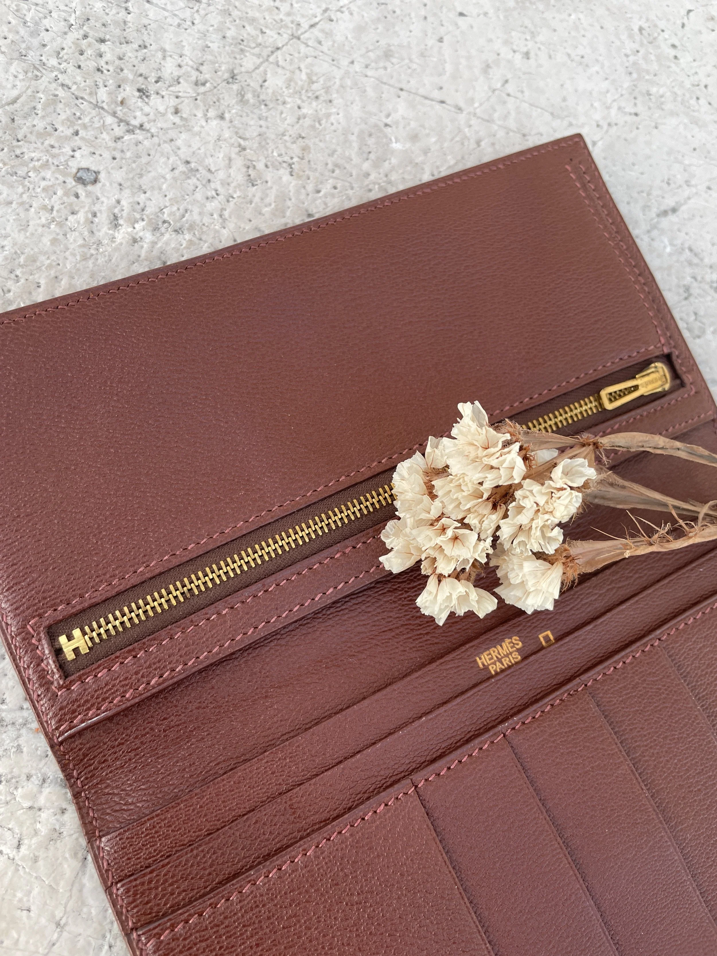 Hermès Béarn Alligator Wallet